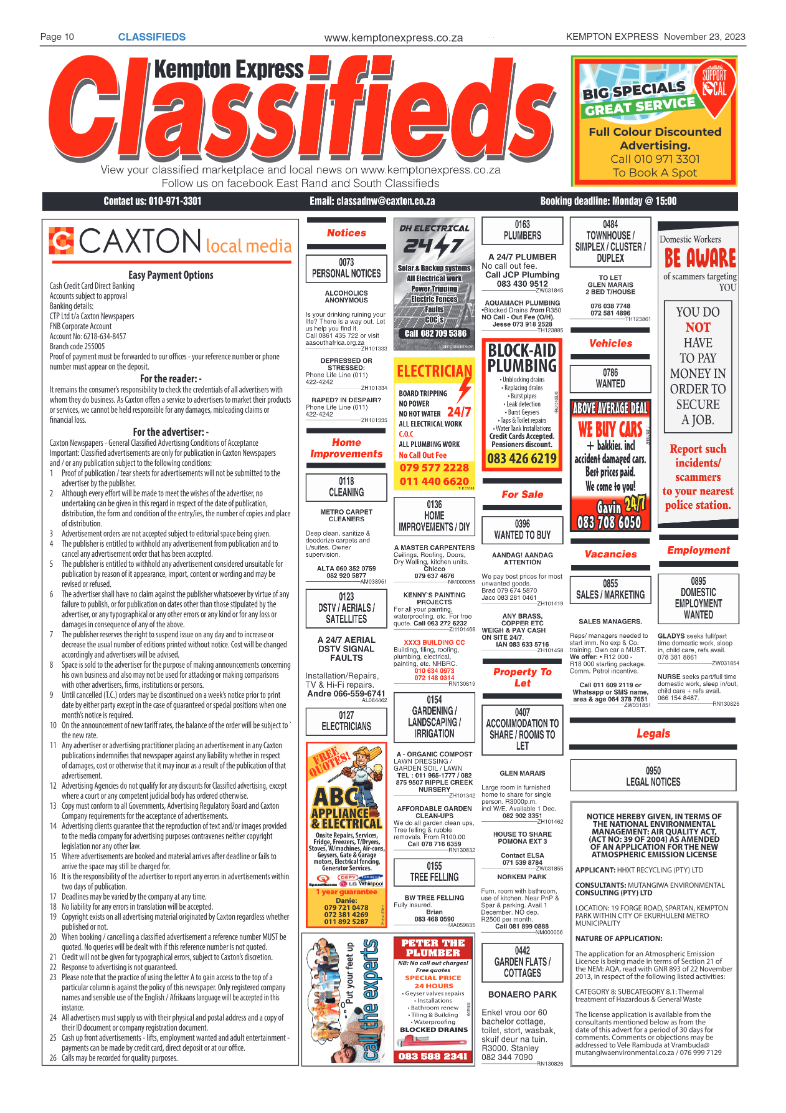 Kempton Express 23 November 2023 page 10