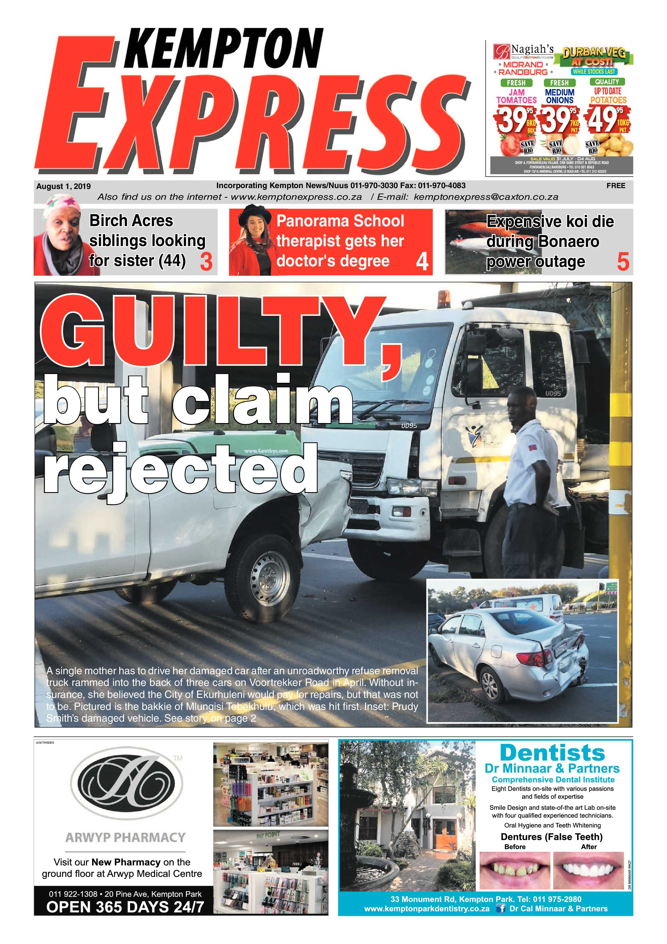 Kempton Express 01 August 2019 Kempton Express