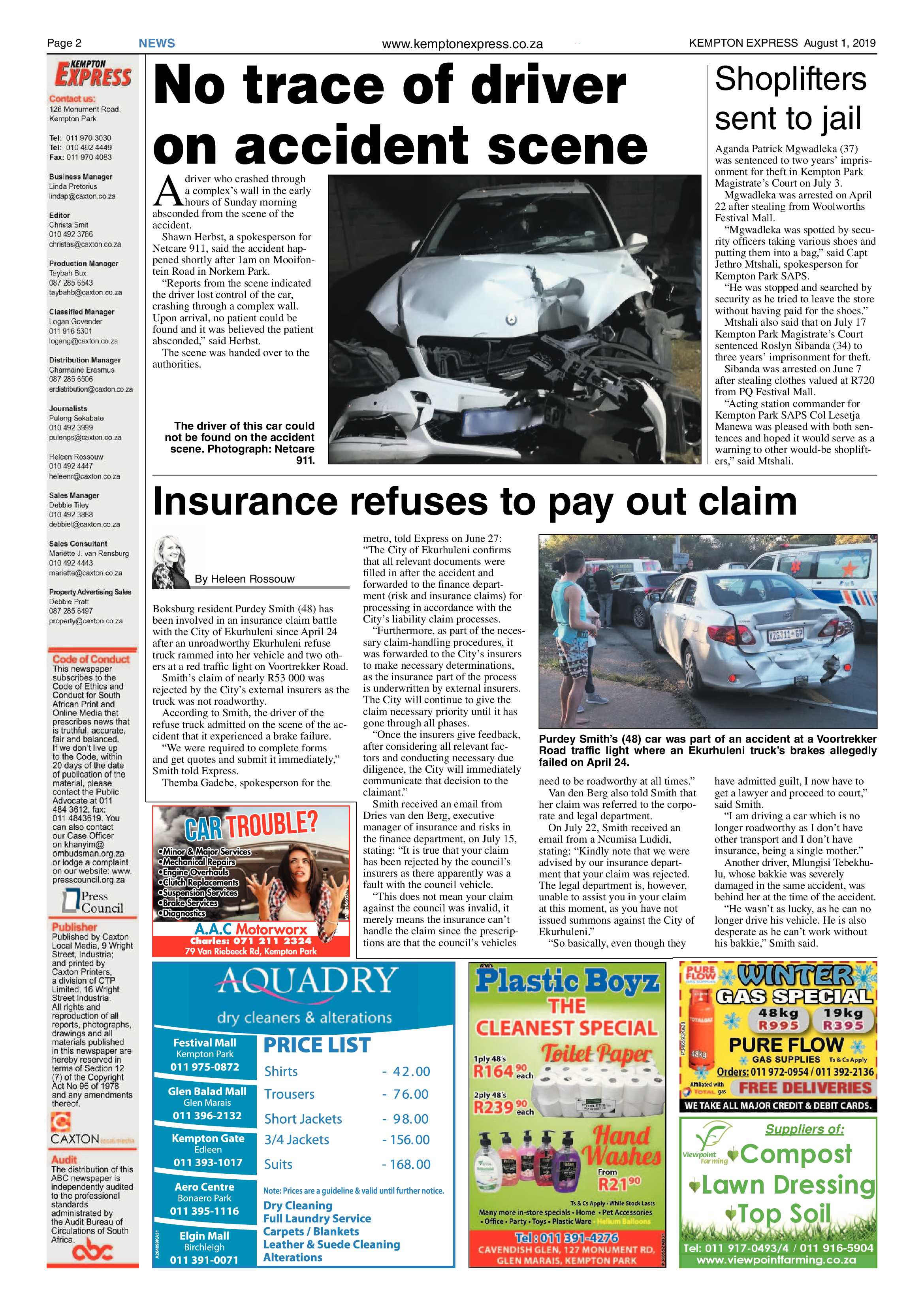 Kempton Express 01 August 2019 page 2