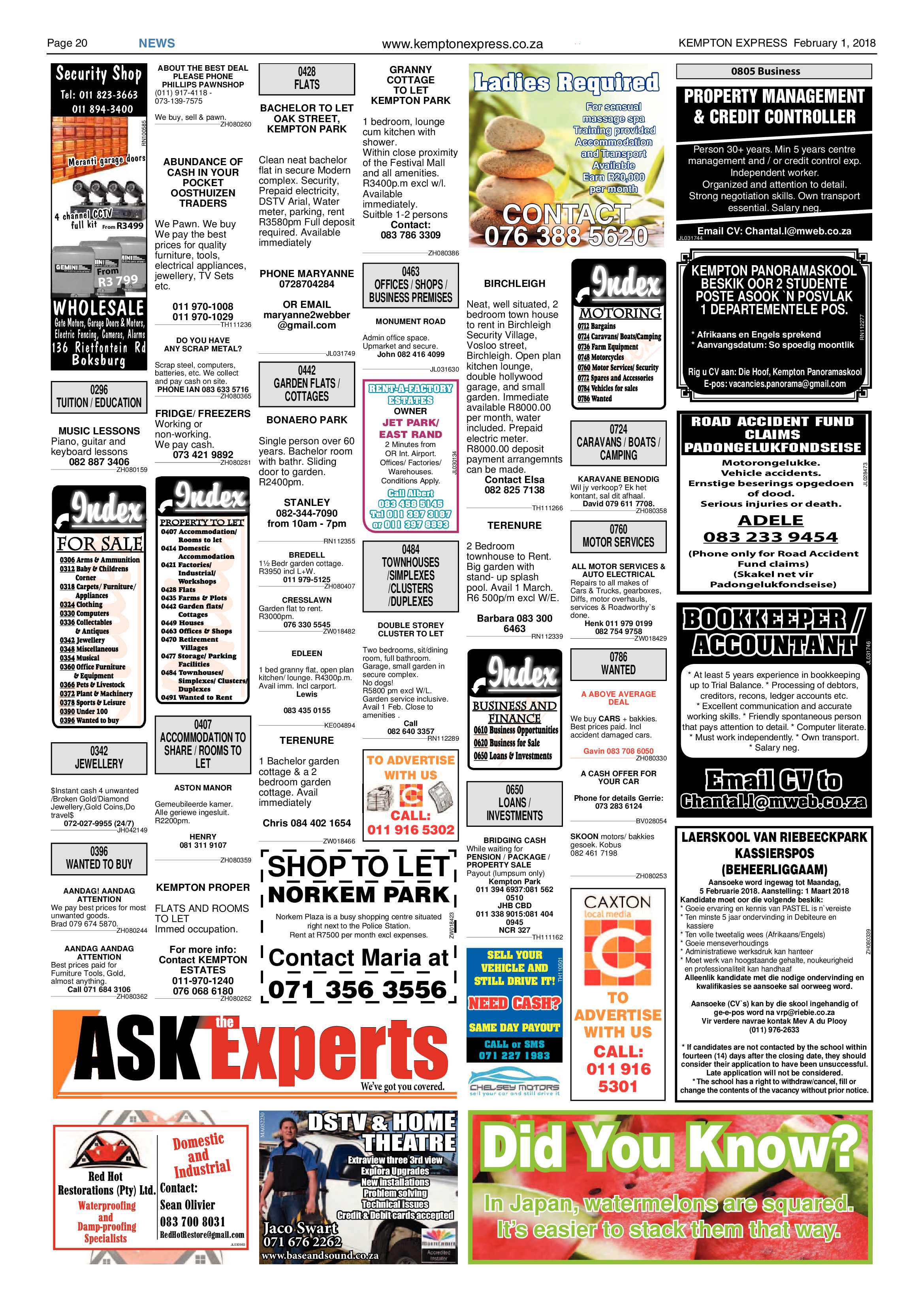 Kempton Express 01 February 2018 page 20