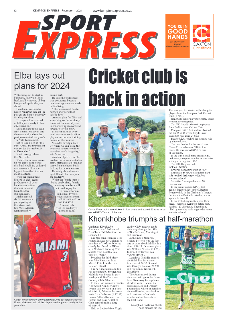 Kempton Express 01 February 2024 page 12