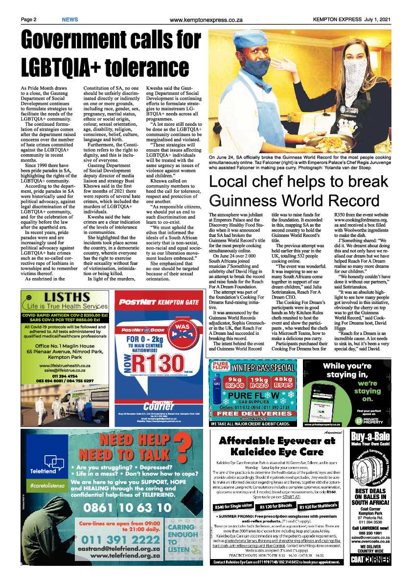 Kempton Express 01 July 2021 page 2