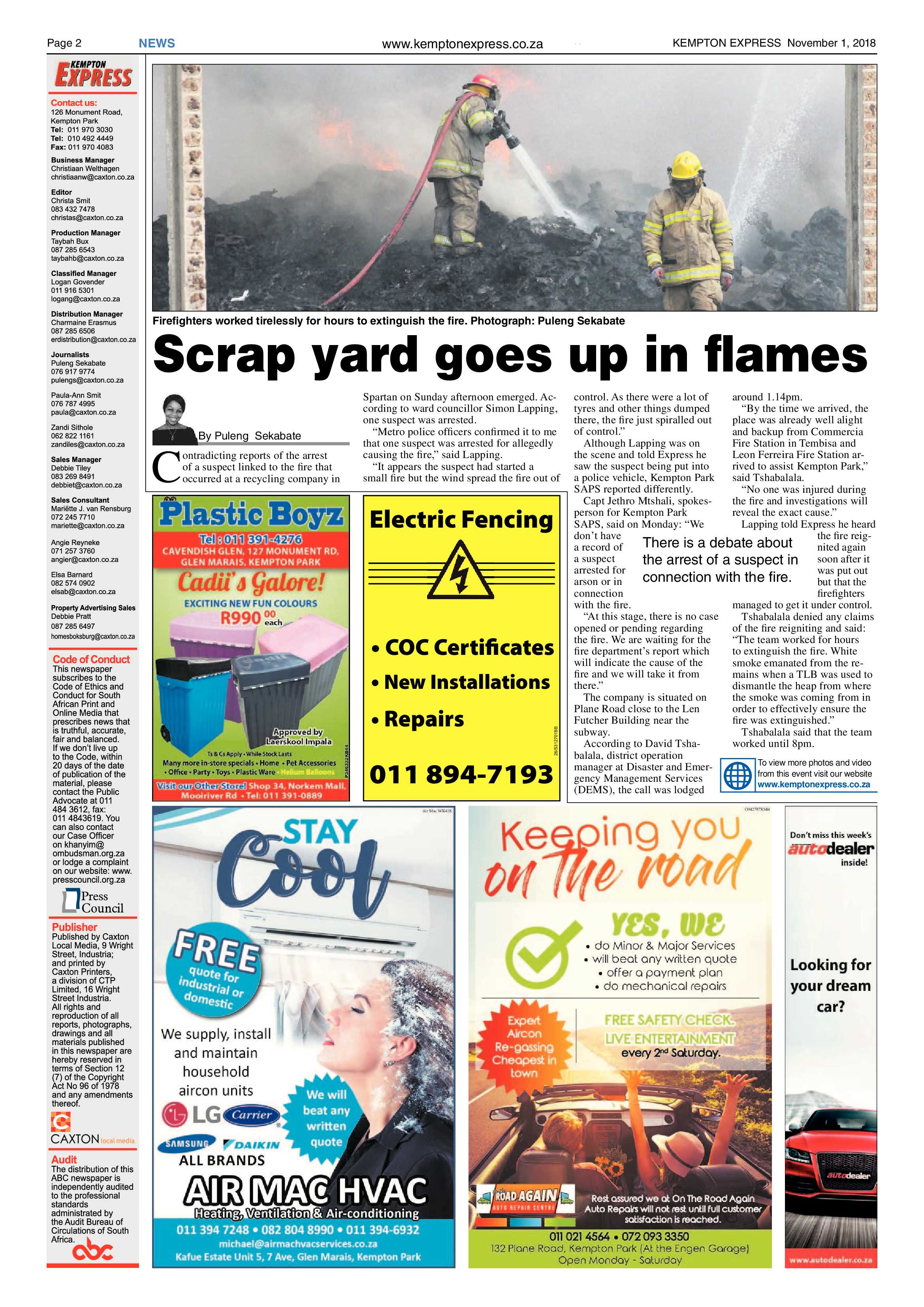Kempton Express 01 November 2018 page 2