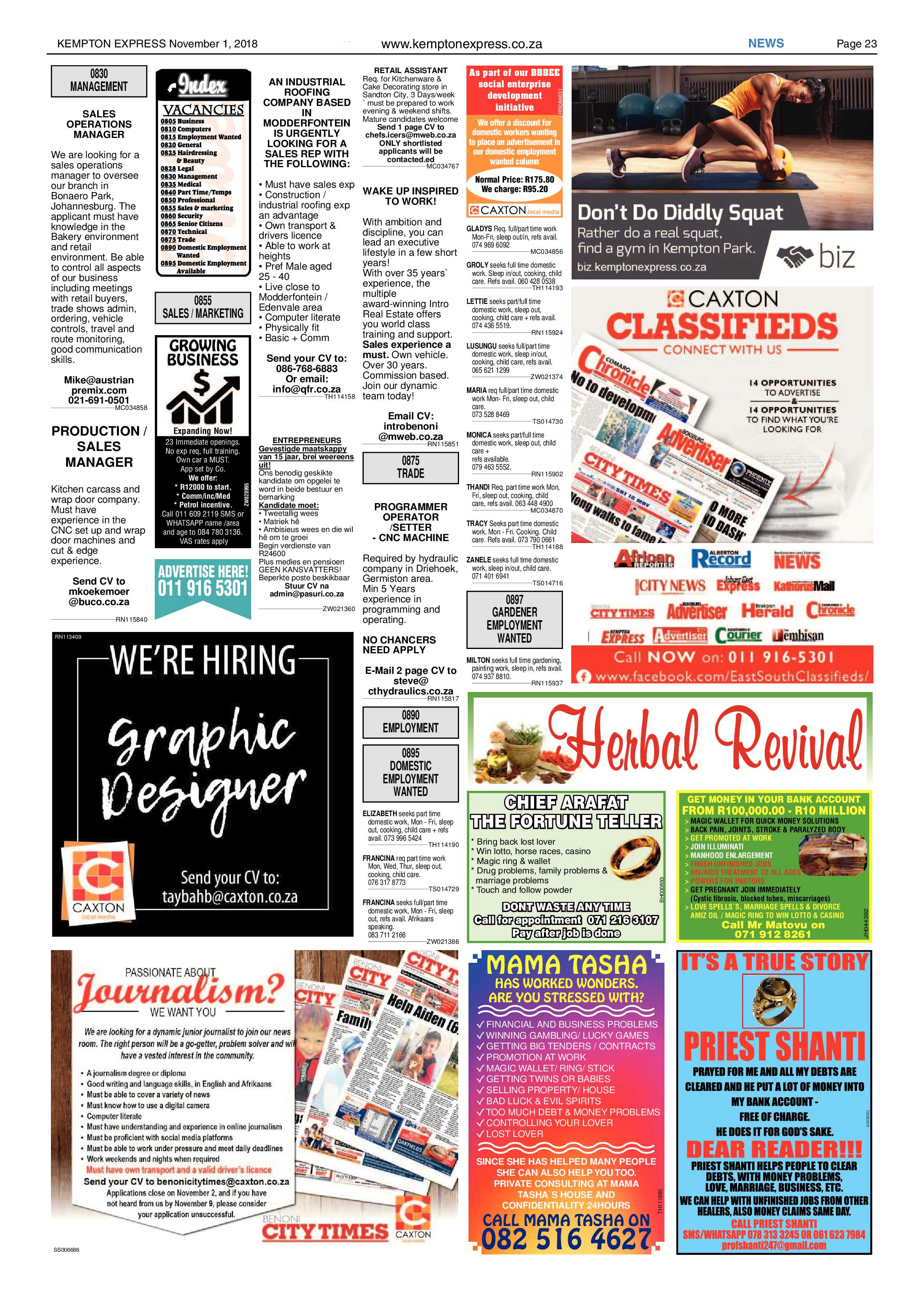 Kempton Express 01 November 2018 page 23