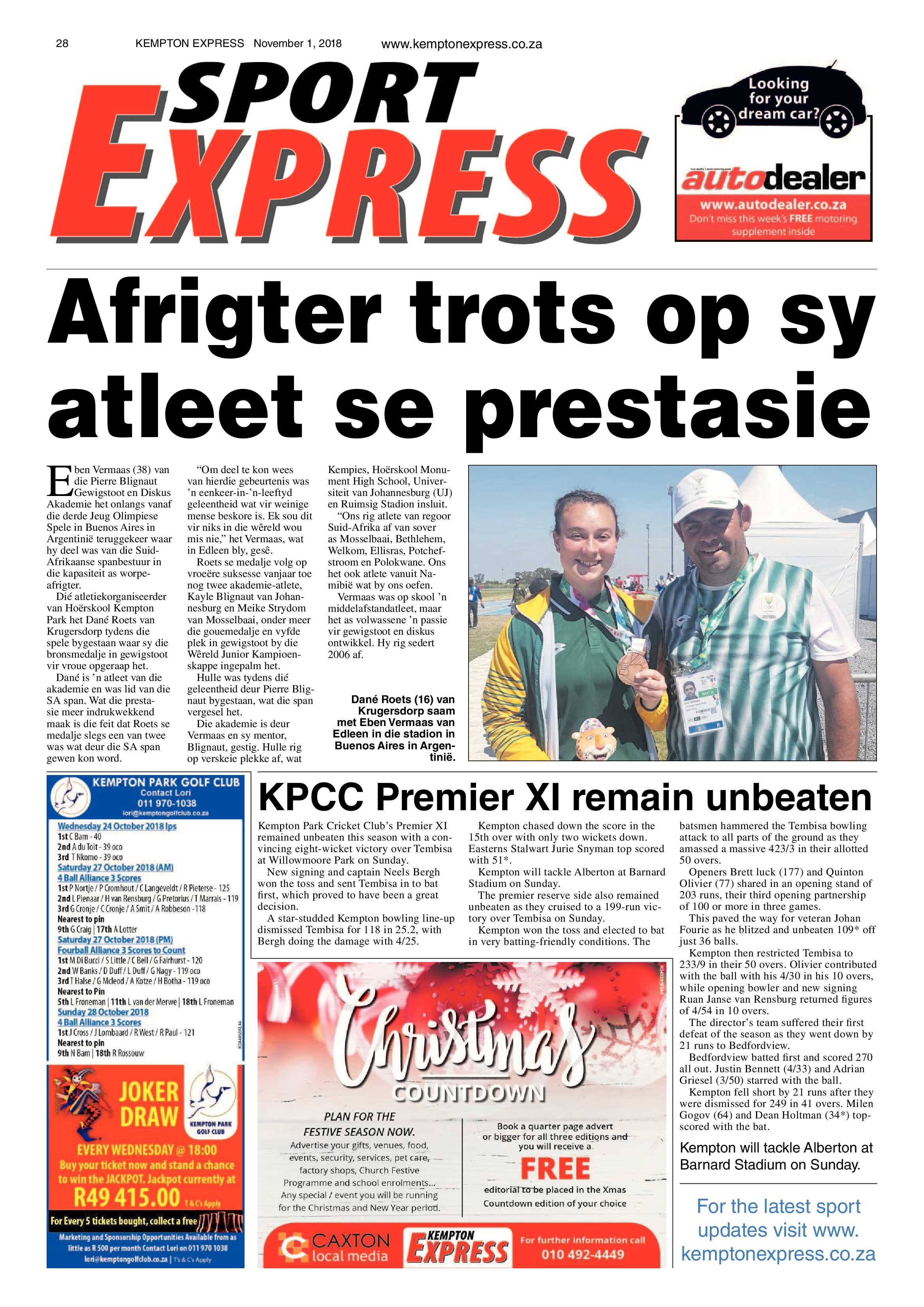Kempton Express 01 November 2018 page 28