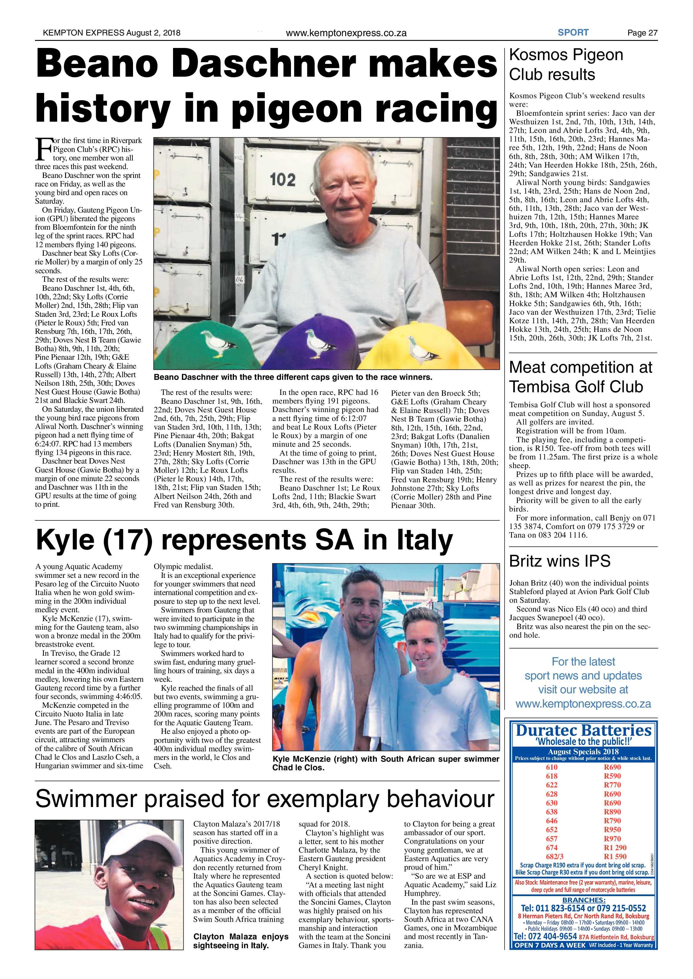 Kempton Express 02 August 2018 page 27