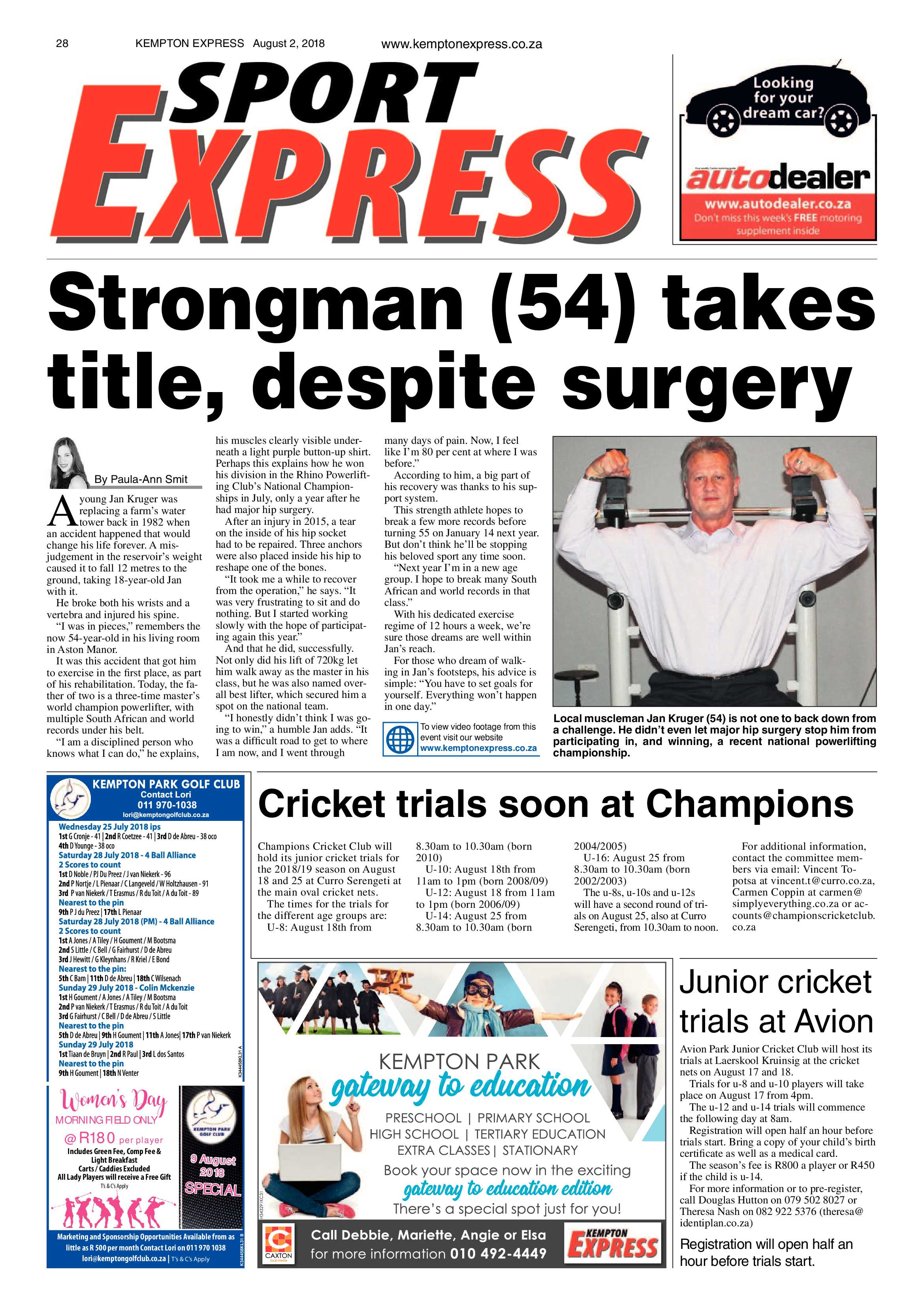 Kempton Express 02 August 2018 page 28