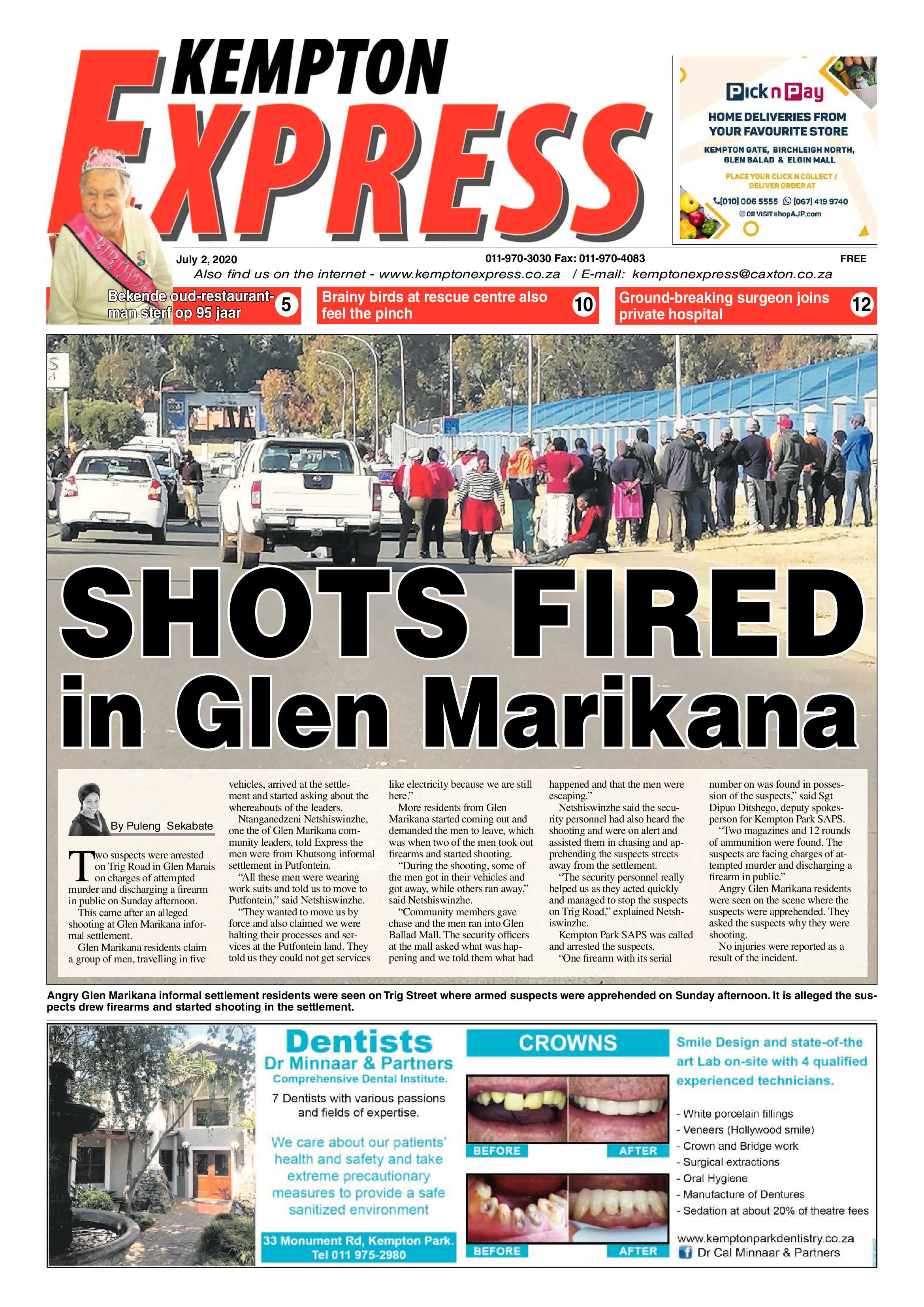 Kempton Express 02 June 2020 page 1