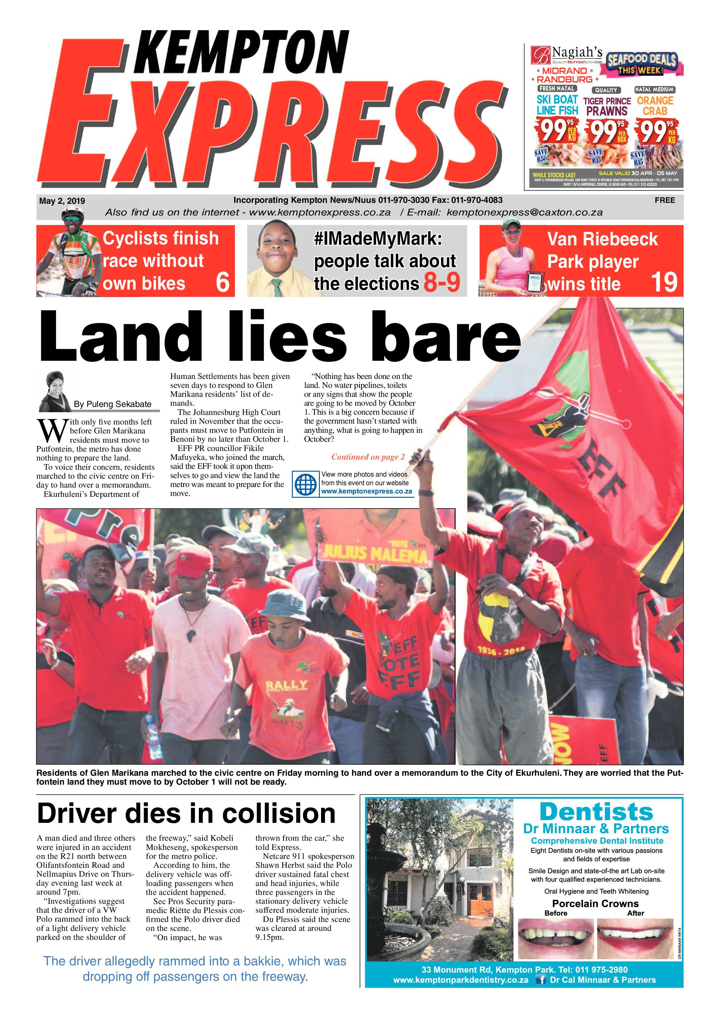 Kempton Express 02 May 2019 page 1