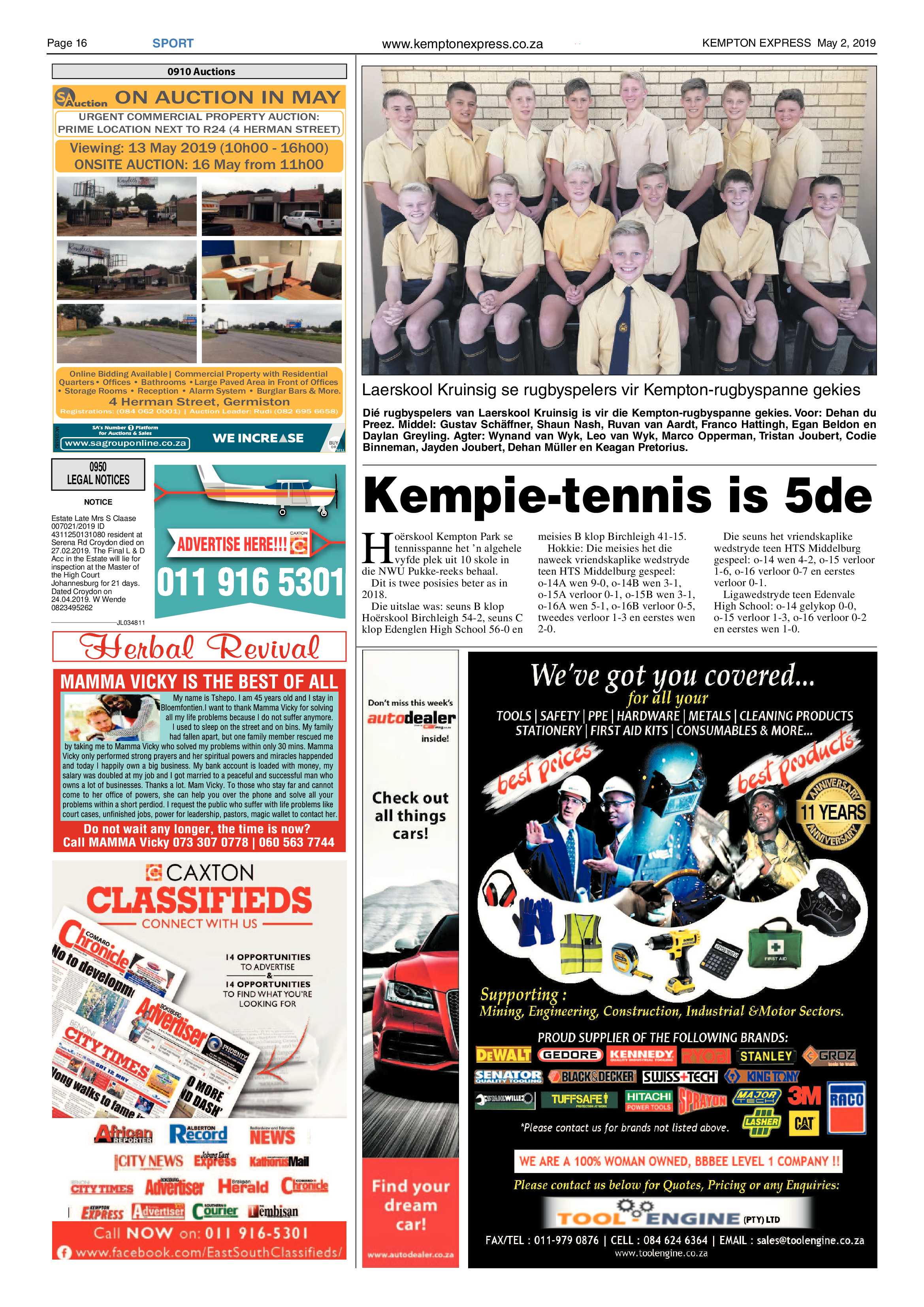 Kempton Express 02 May 2019 page 16