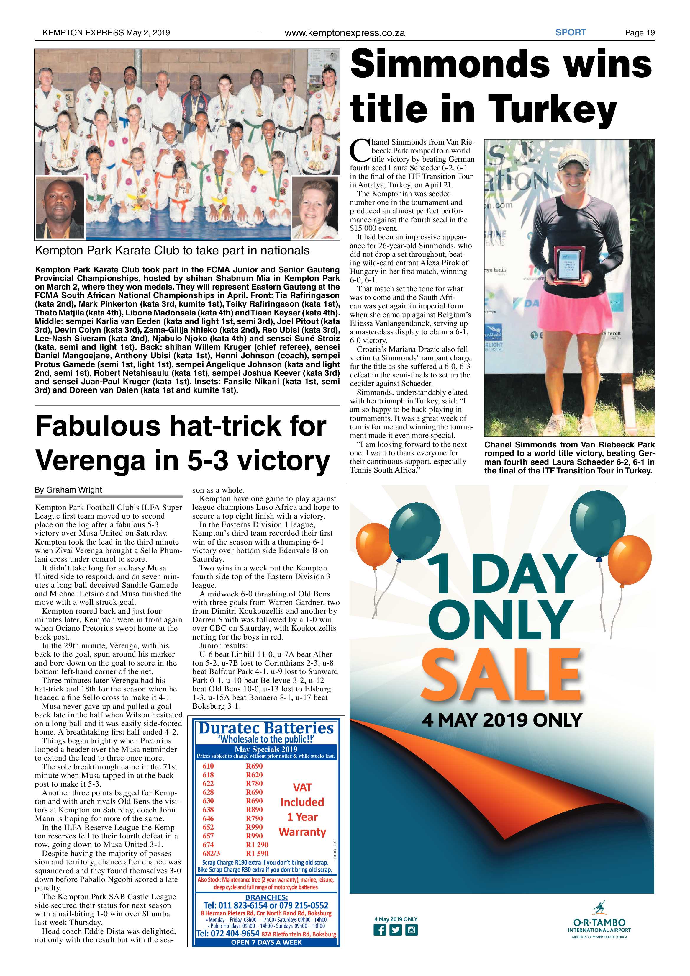 Kempton Express 02 May 2019 page 19