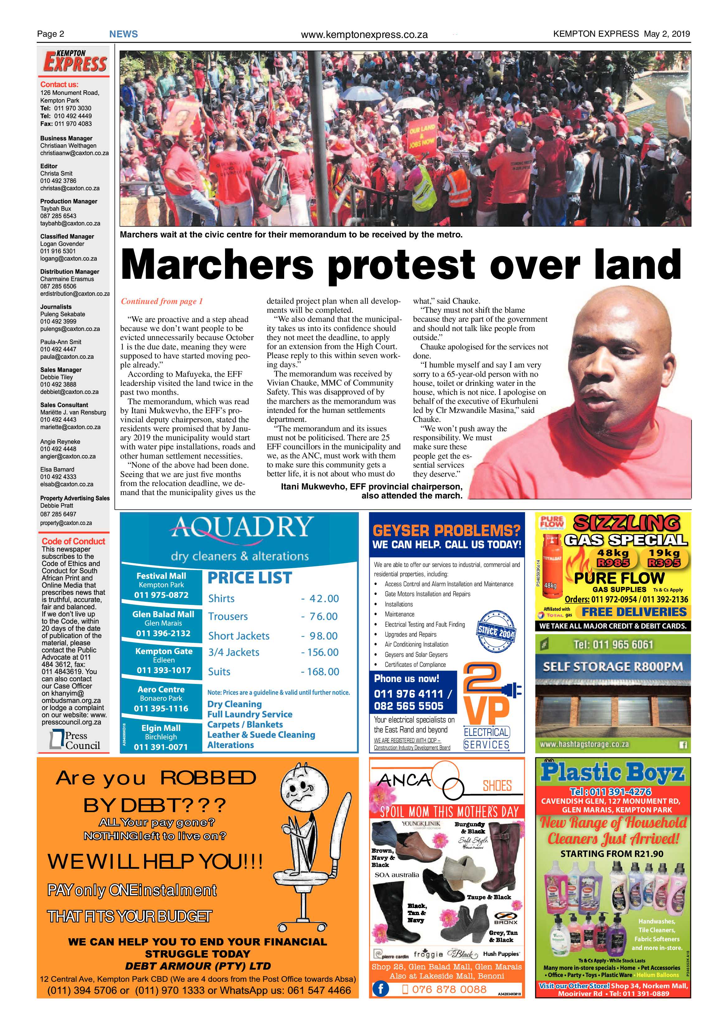 Kempton Express 02 May 2019 page 2