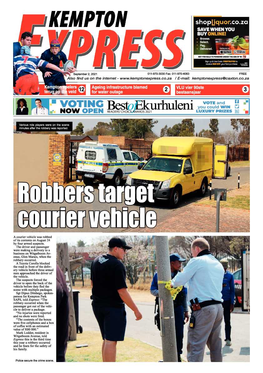 Kempton Express 02 September 2021 page 1