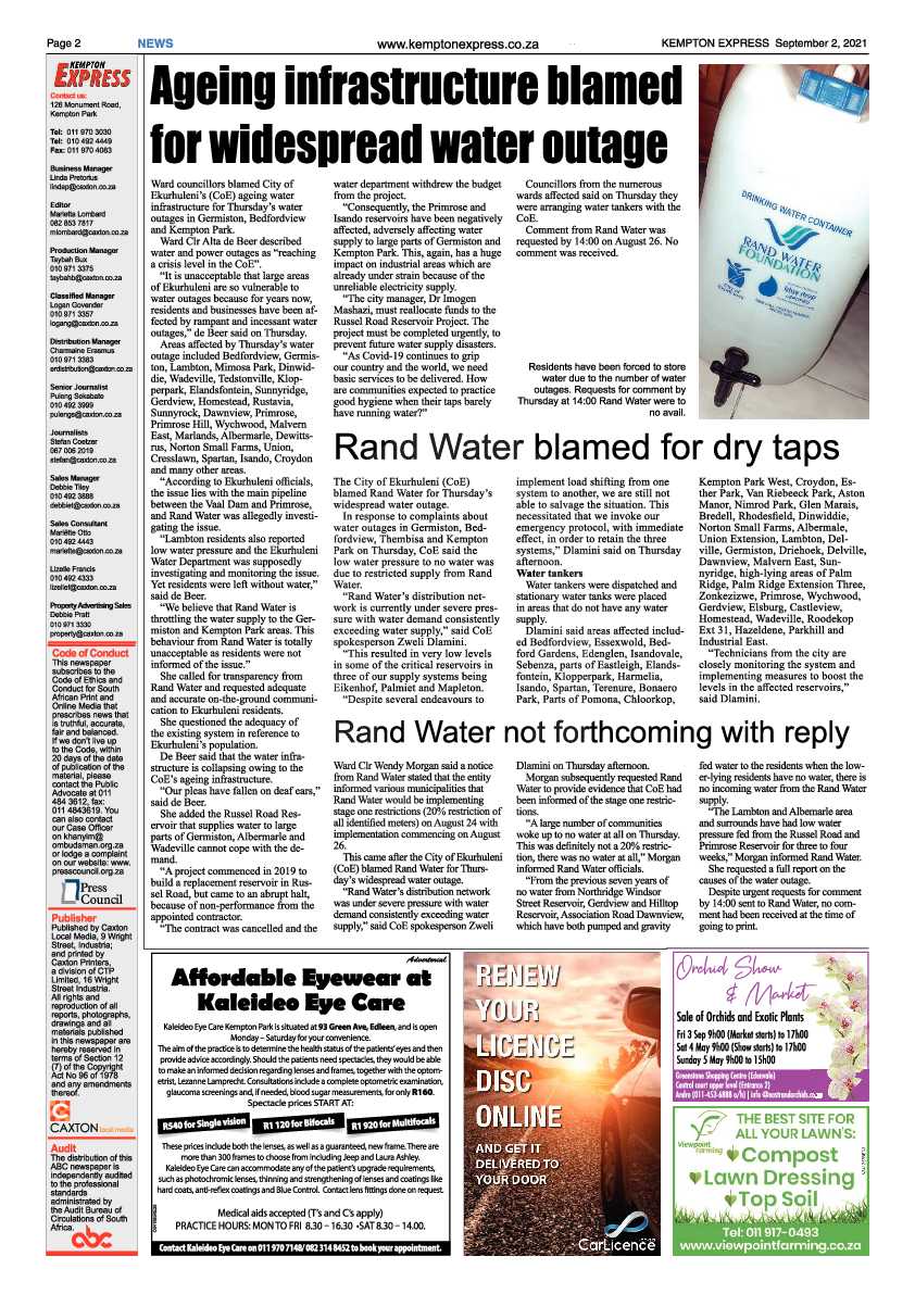 Kempton Express 02 September 2021 page 2