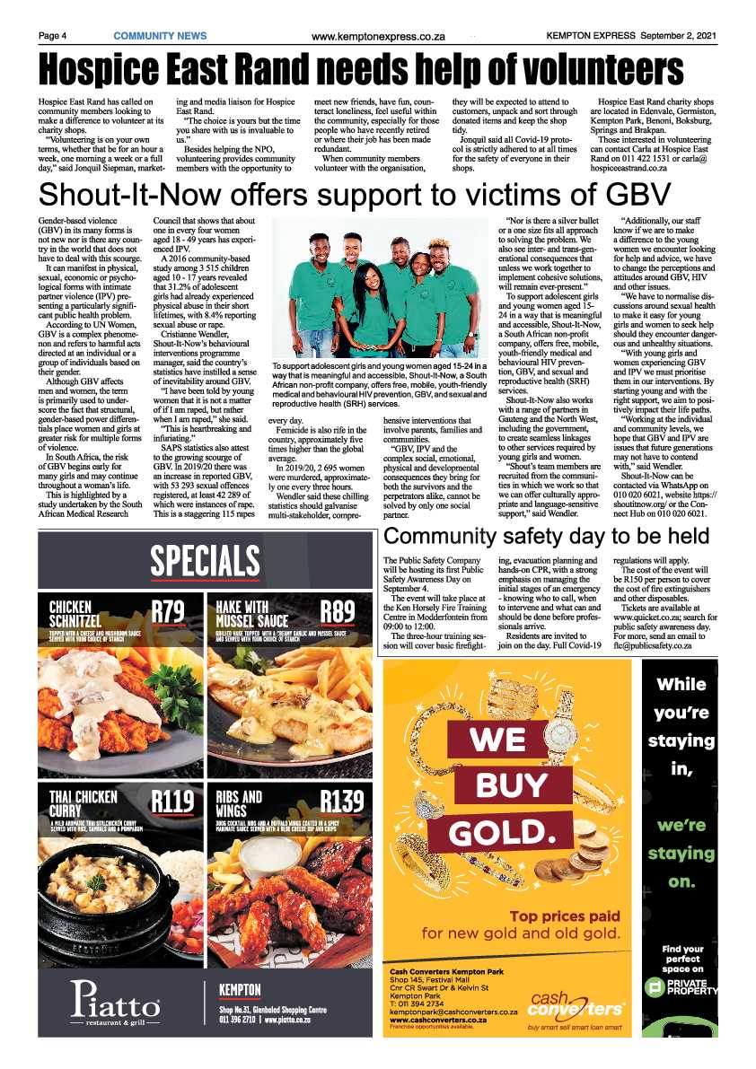 Kempton Express 02 September 2021 page 4