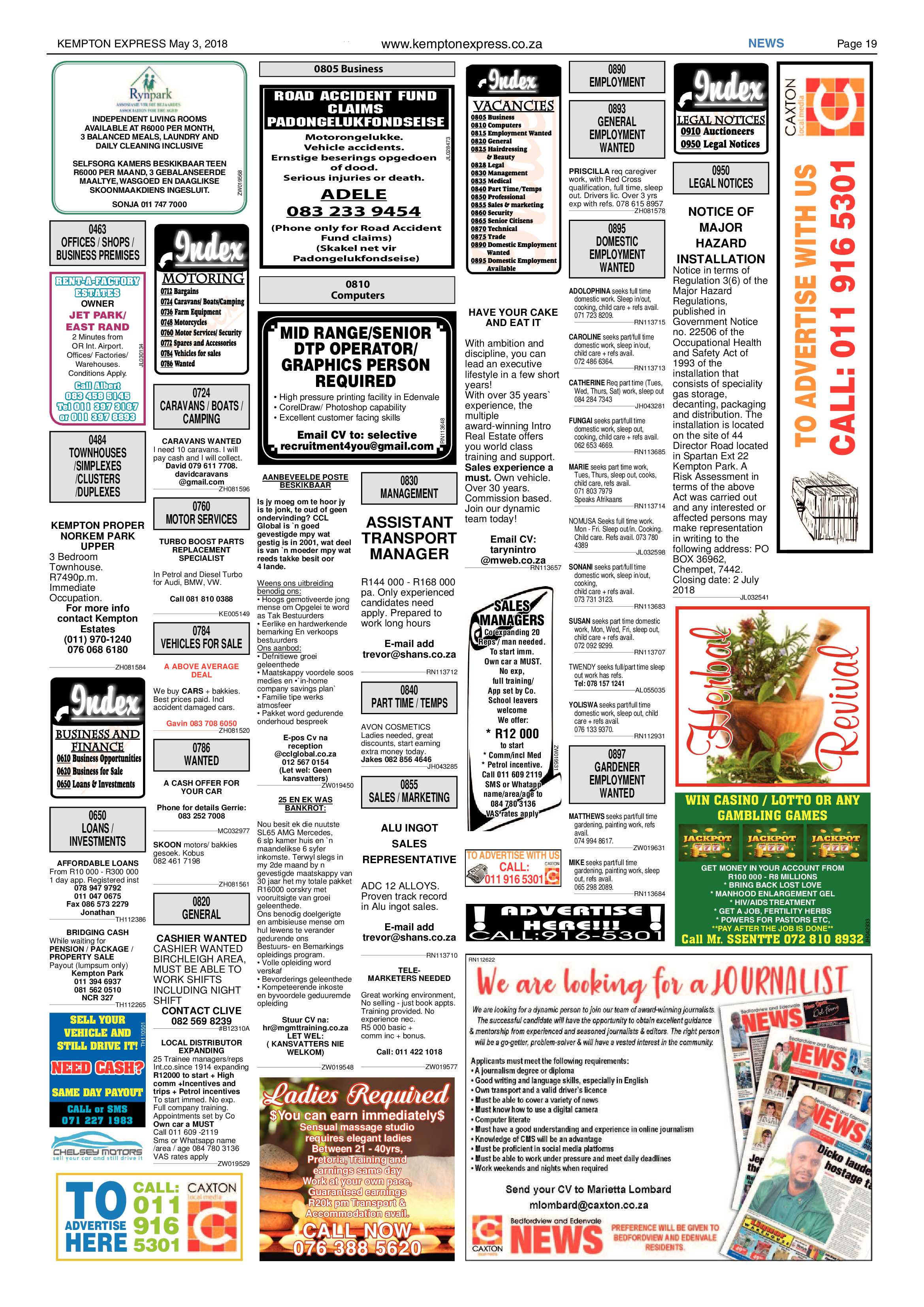 Kempton Express 03 May 2018 page 19