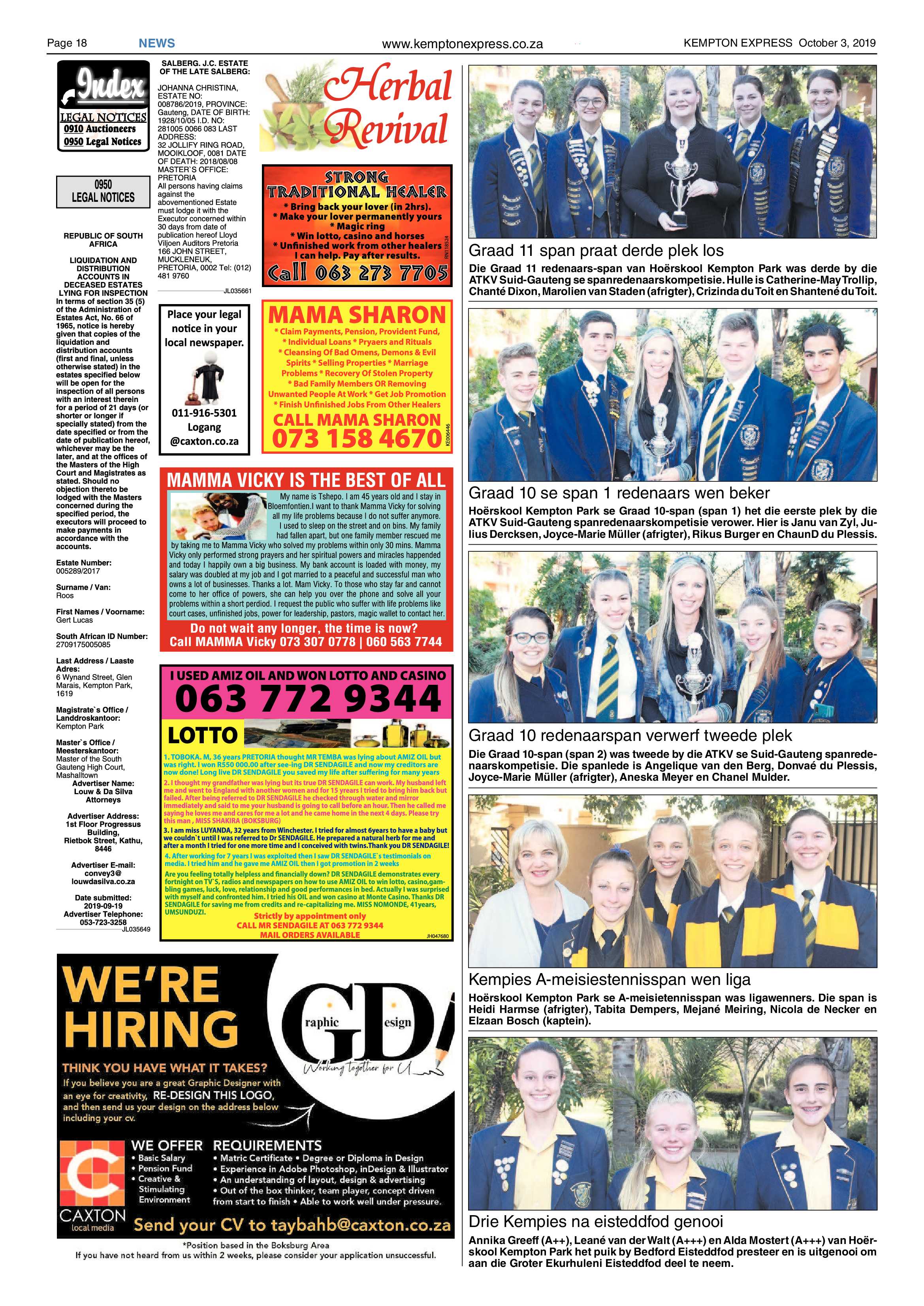 Kempton Express 03 October 2019 page 18