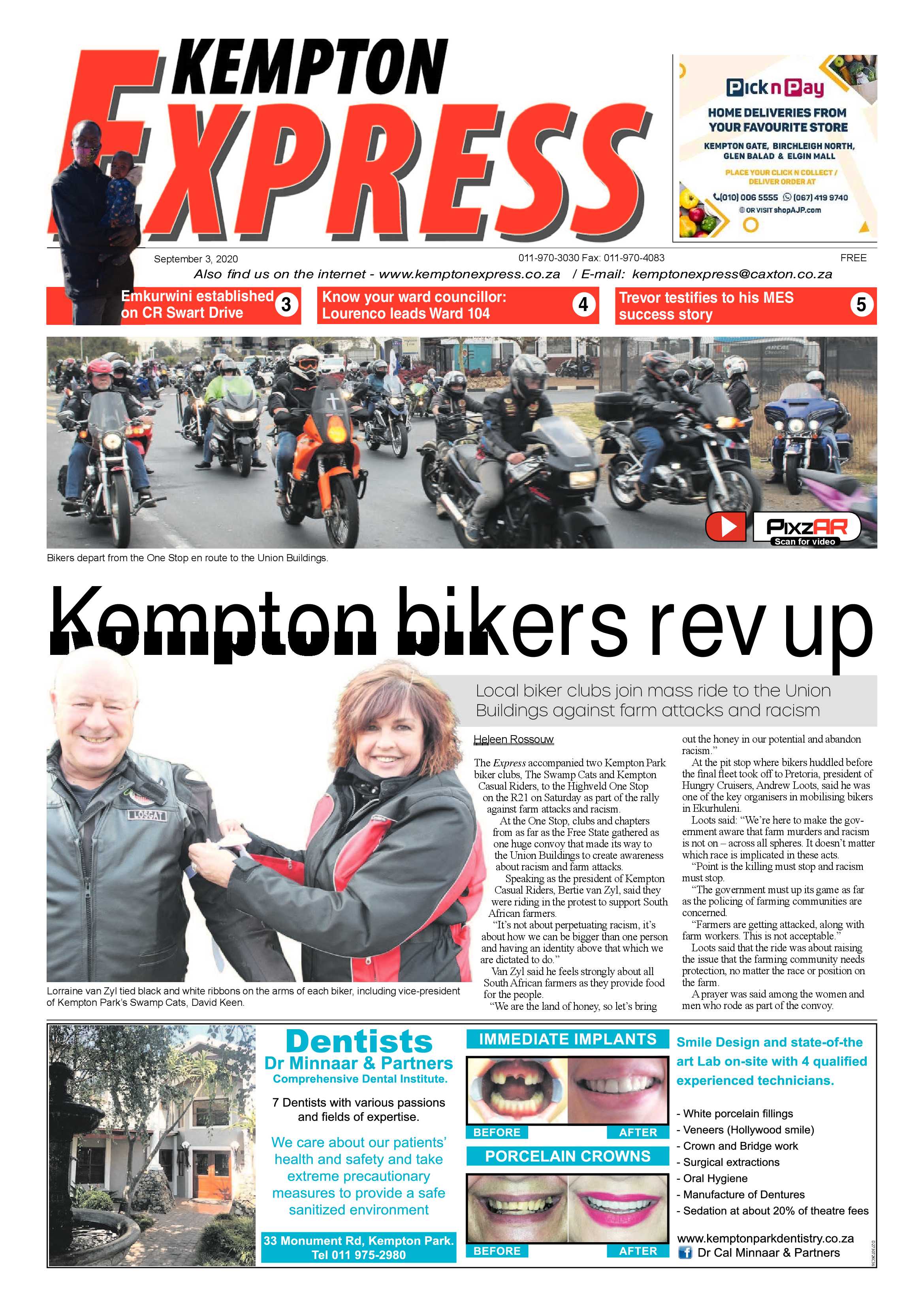 Kempton Express 03 September 2020 page 1