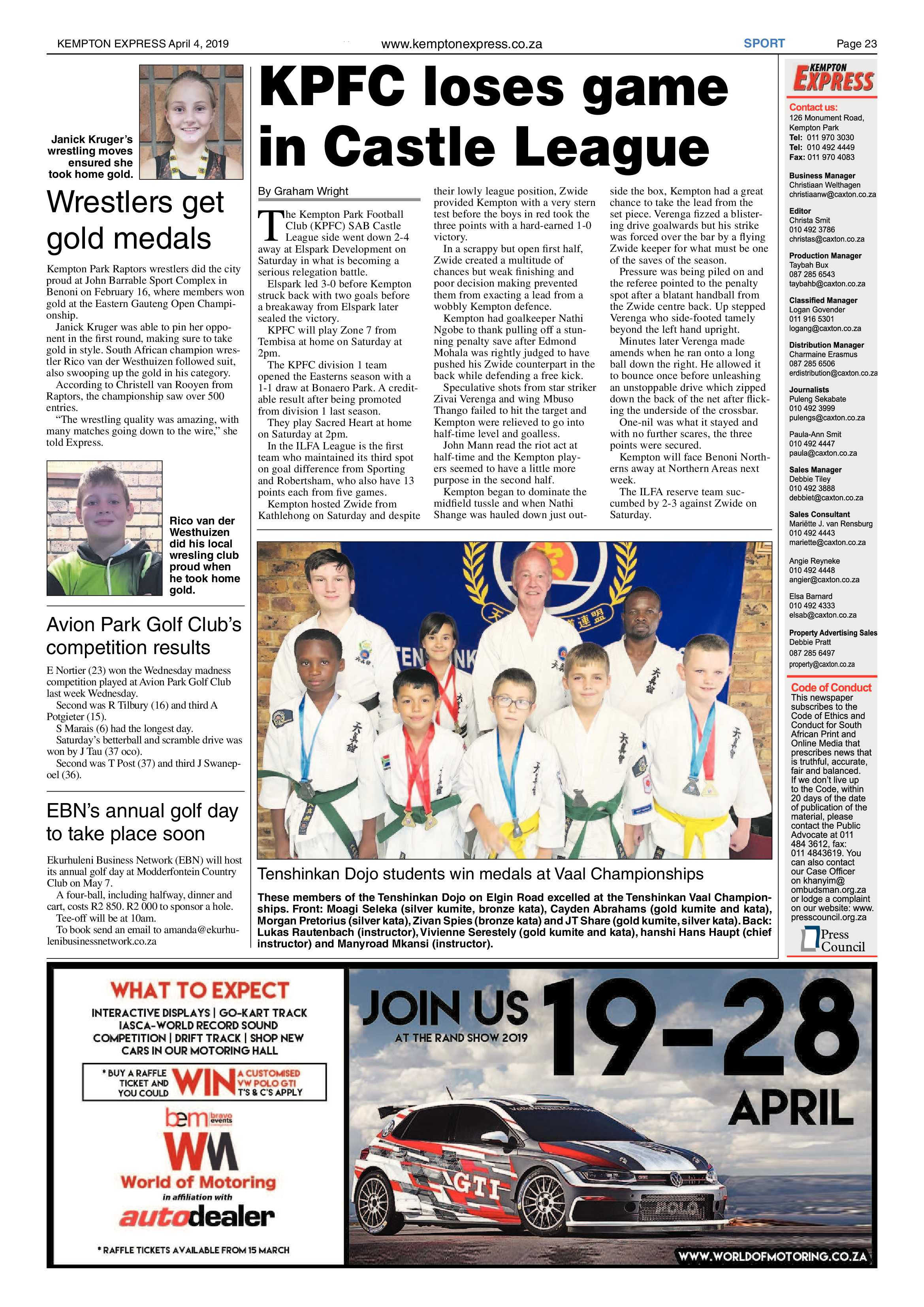 Kempton Express 04 April 2019 page 23