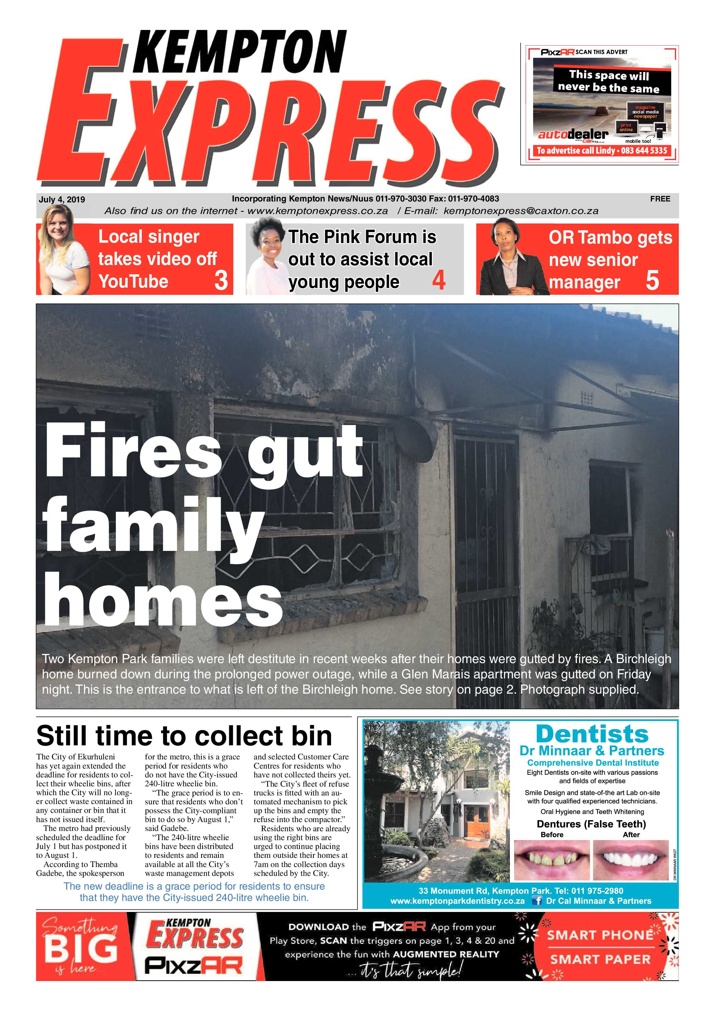Kempton Express 04 July 2019 page 1