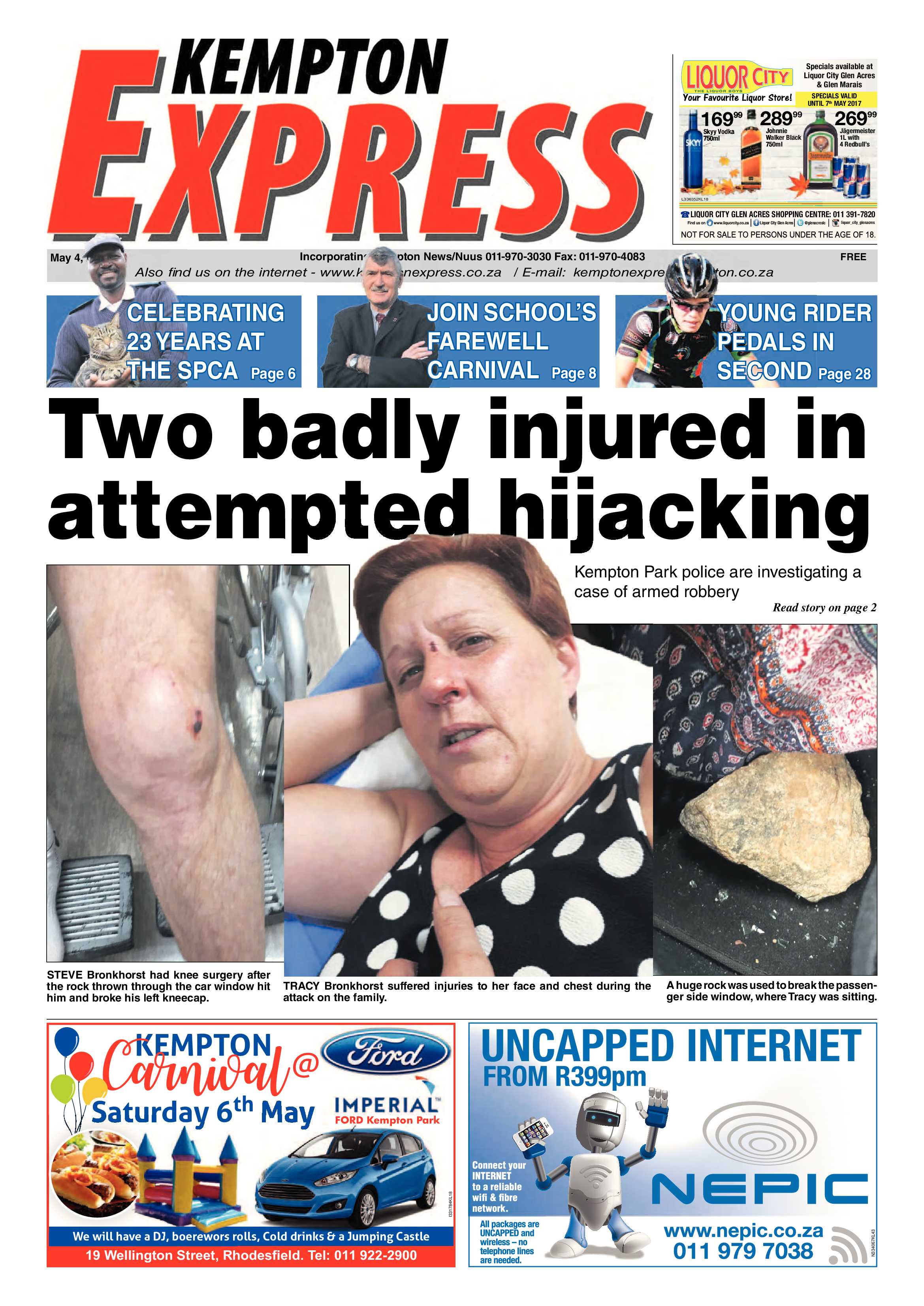 Kempton Express 04 May 2017 page 1