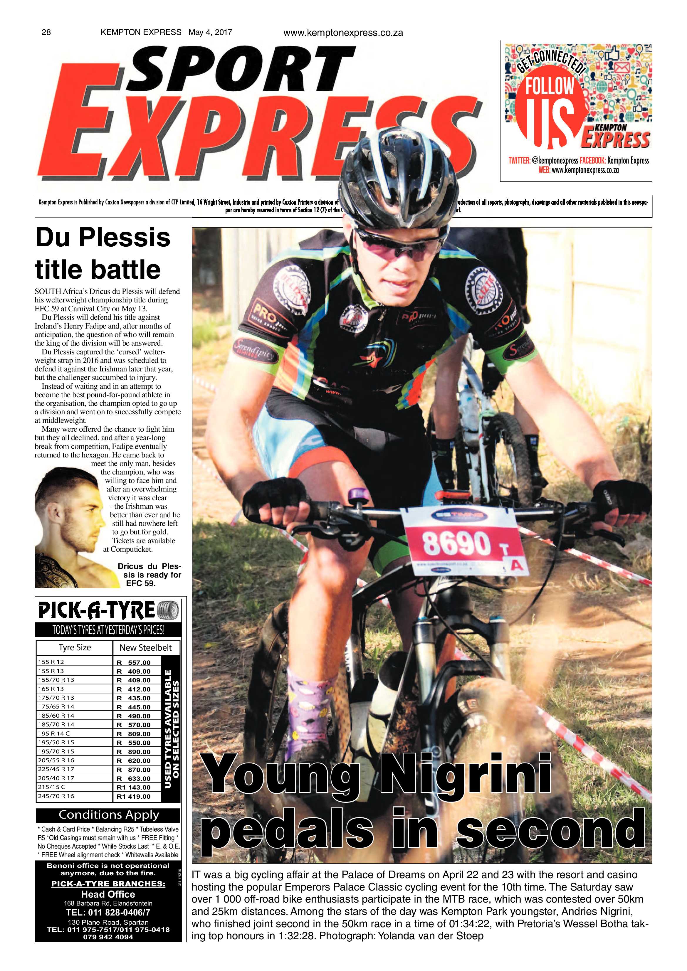 Kempton Express 04 May 2017 page 28