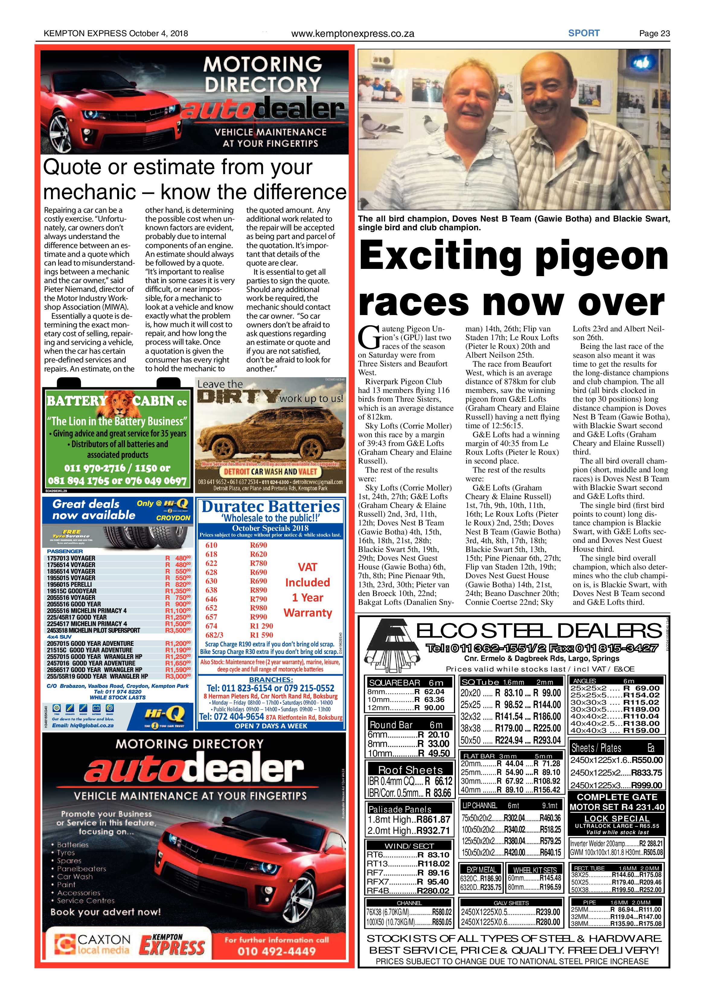 Kempton Express 04 October 2018 page 23