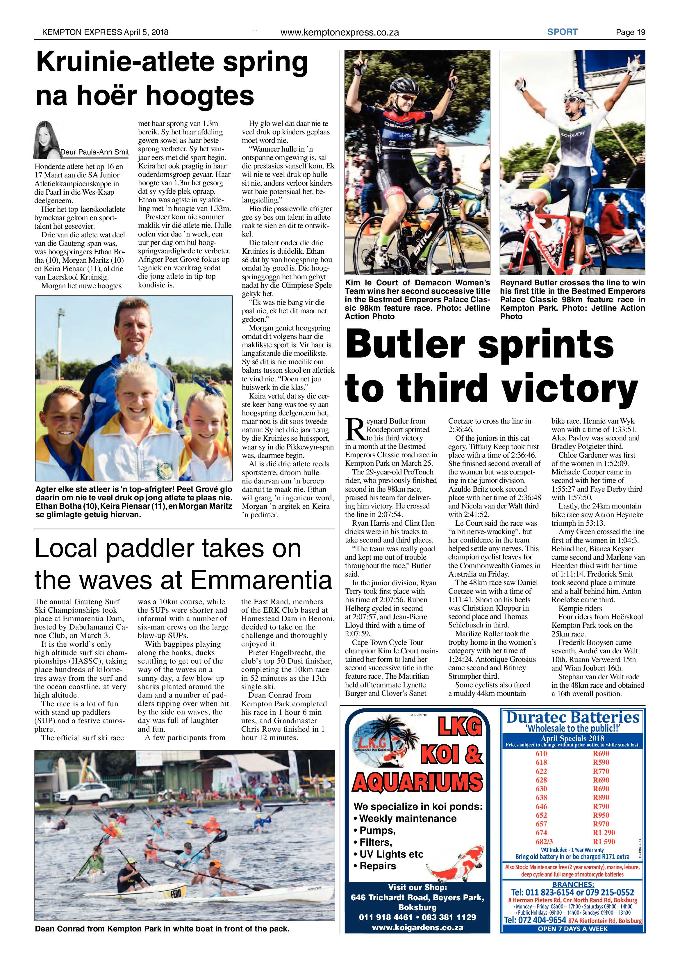 Kempton Express 05 April 2018 page 19