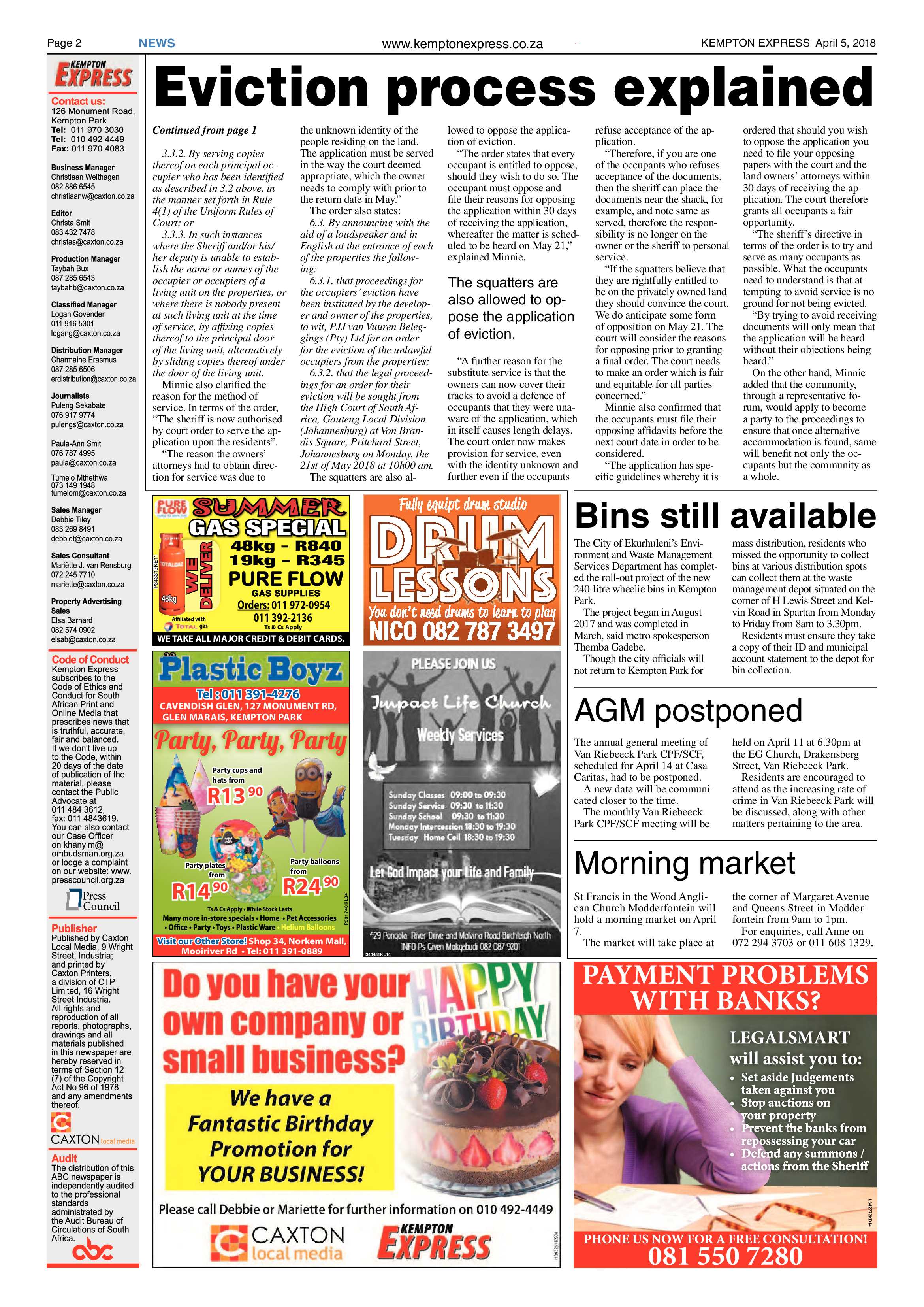 Kempton Express 05 April 2018 page 2