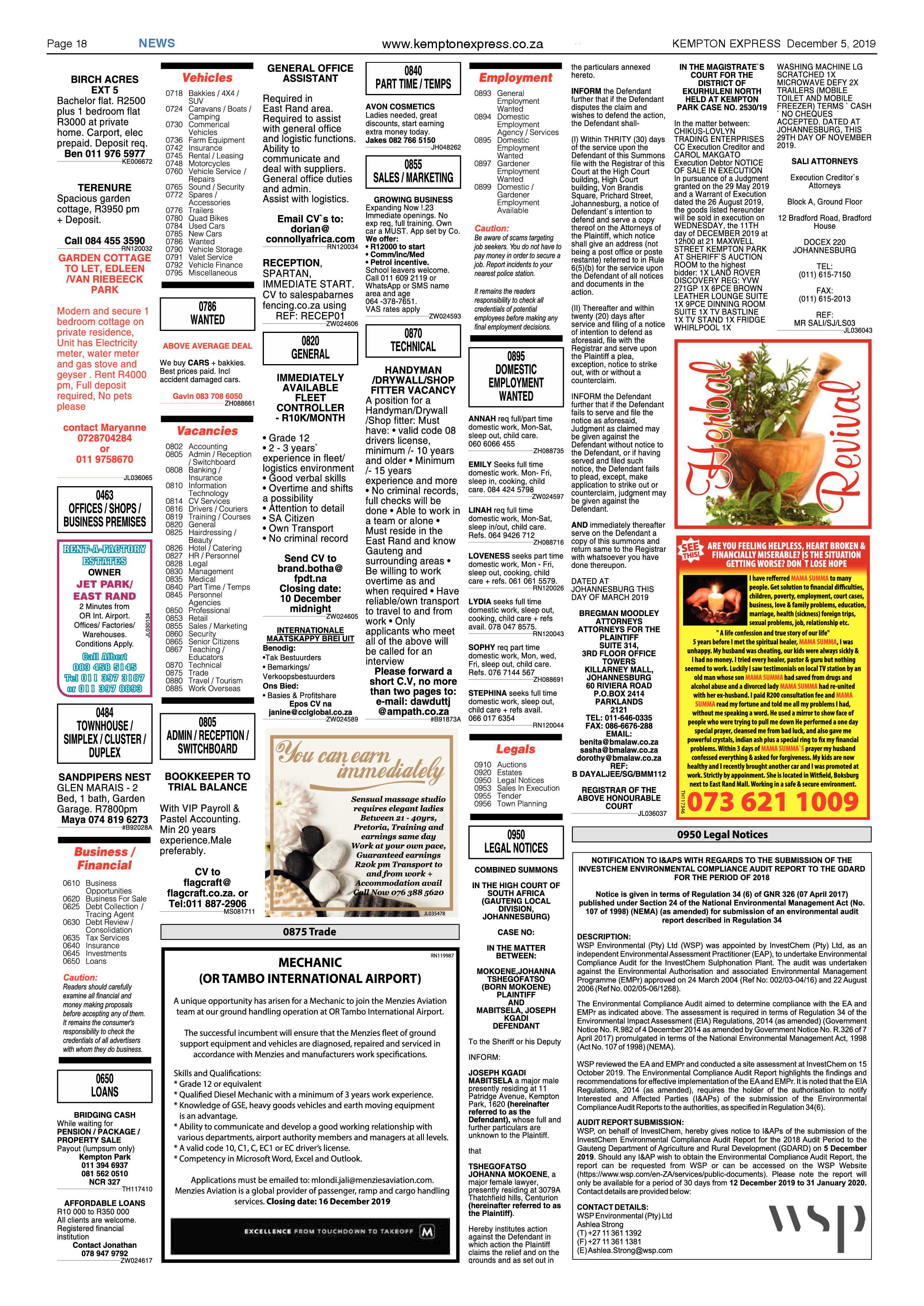 Kempton Express 05 December 2019 page 18