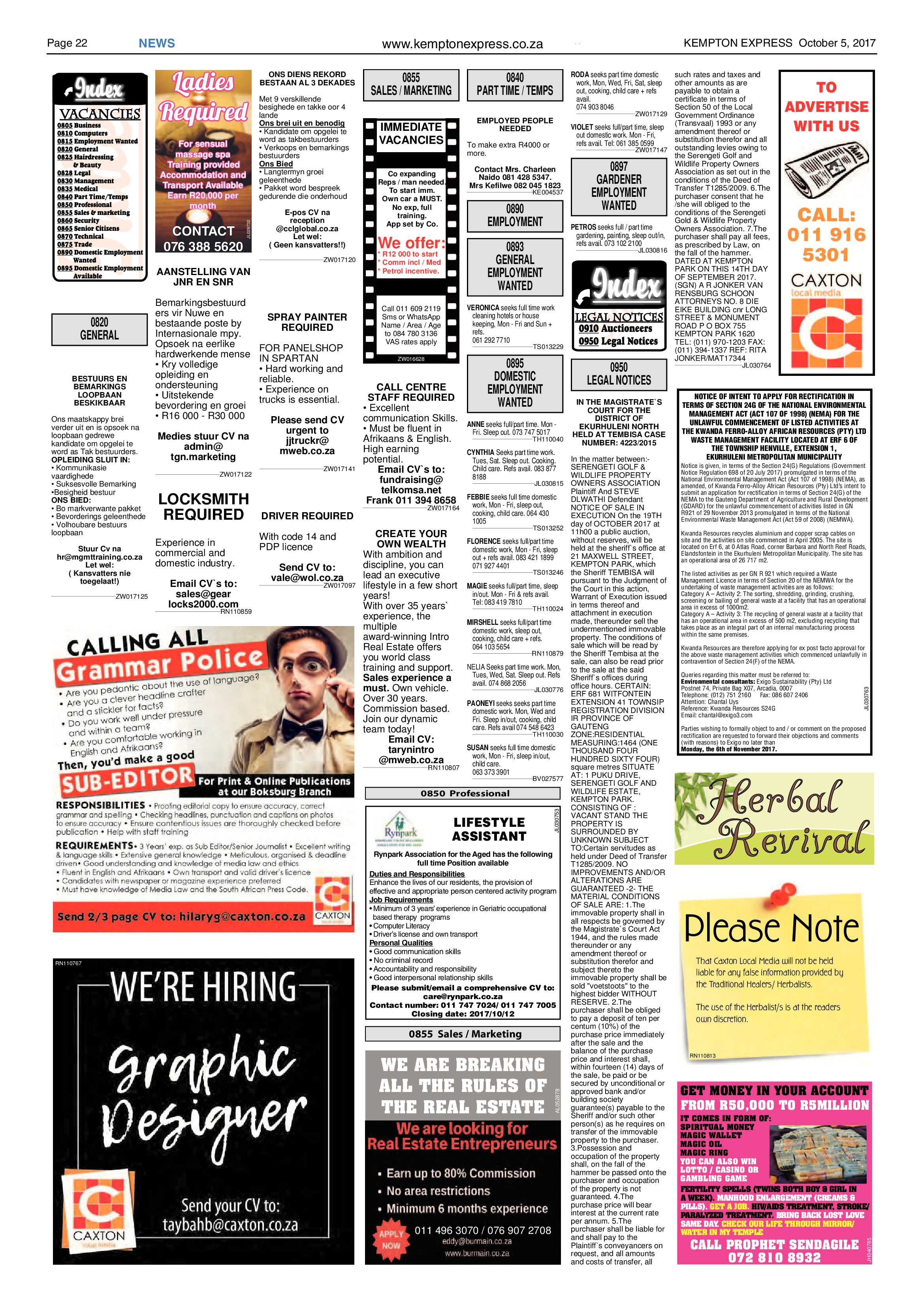 Kempton Express 05 October 2017 page 22