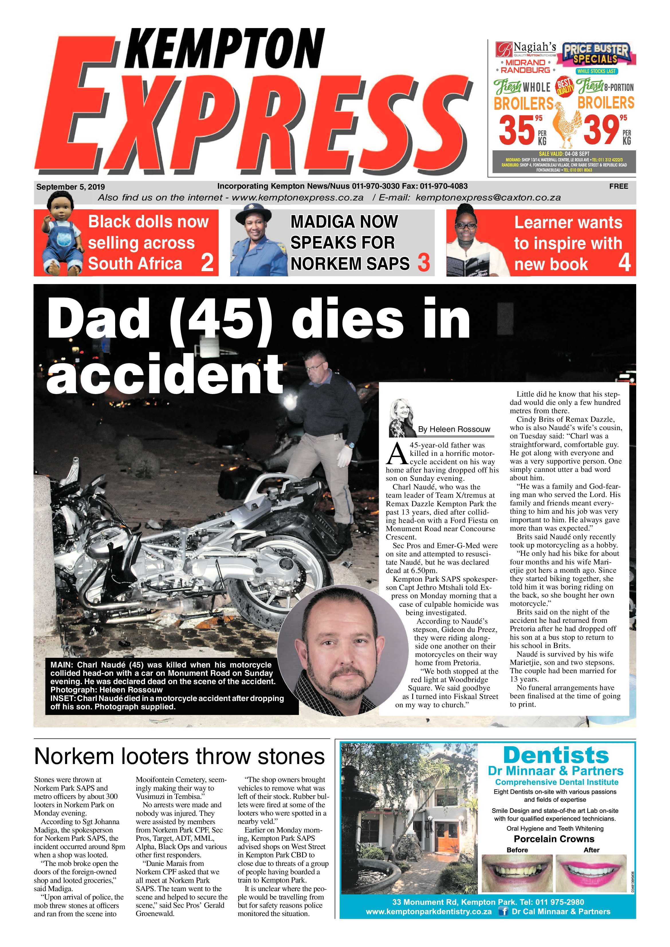 Kempton Express 05 September 2019 page 1