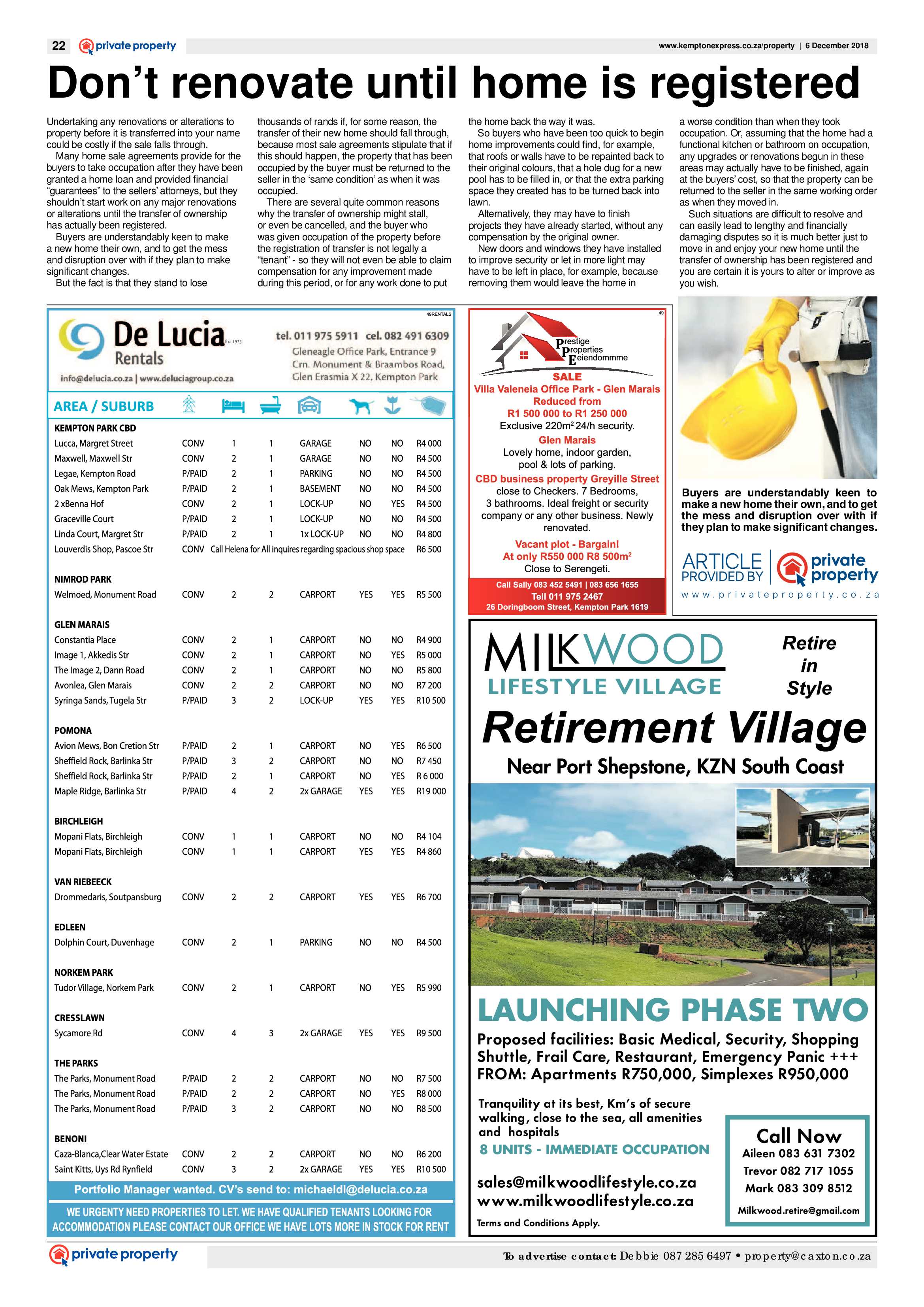 Kempton Express 06 December 2018 page 22