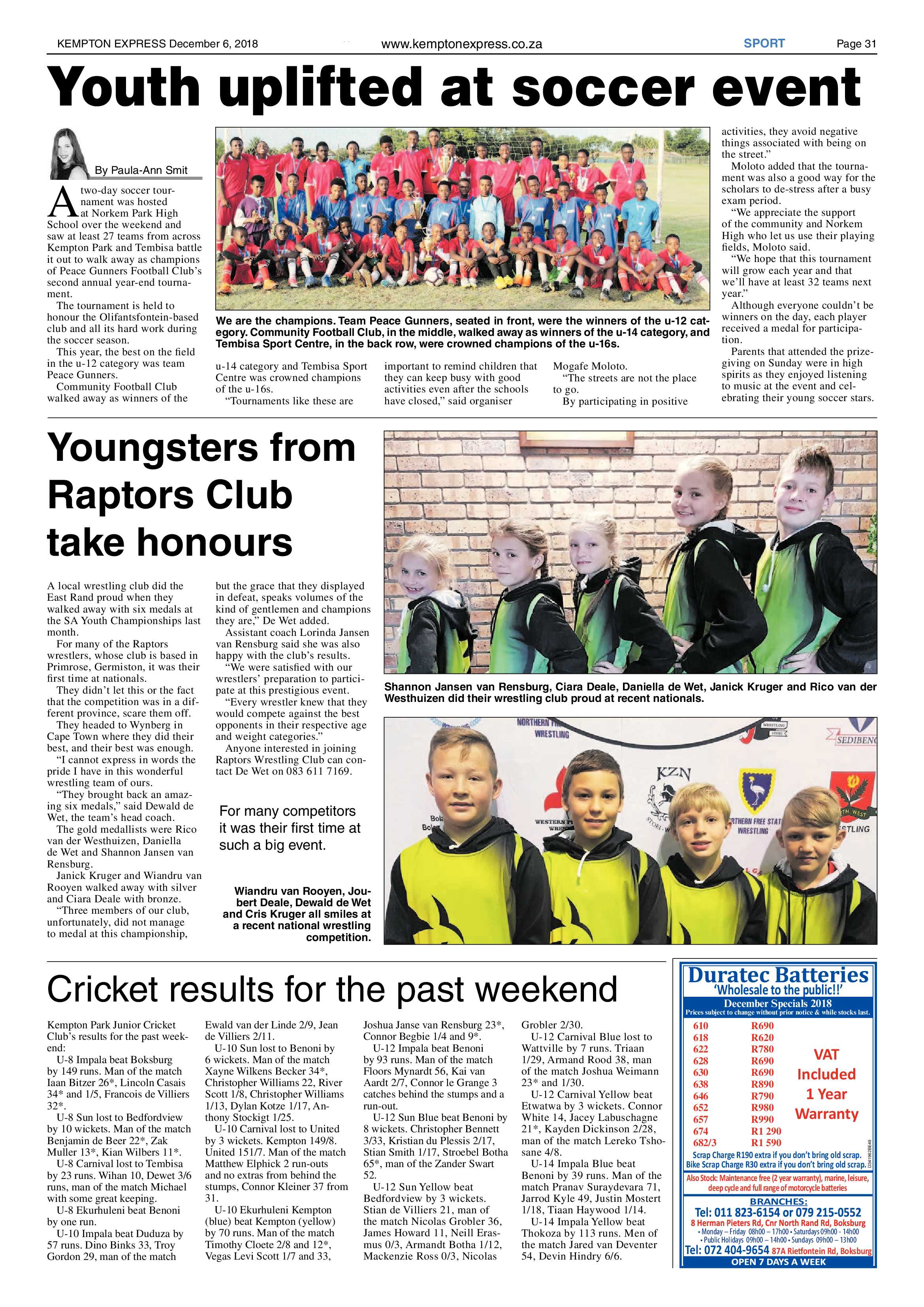 Kempton Express 06 December 2018 page 31