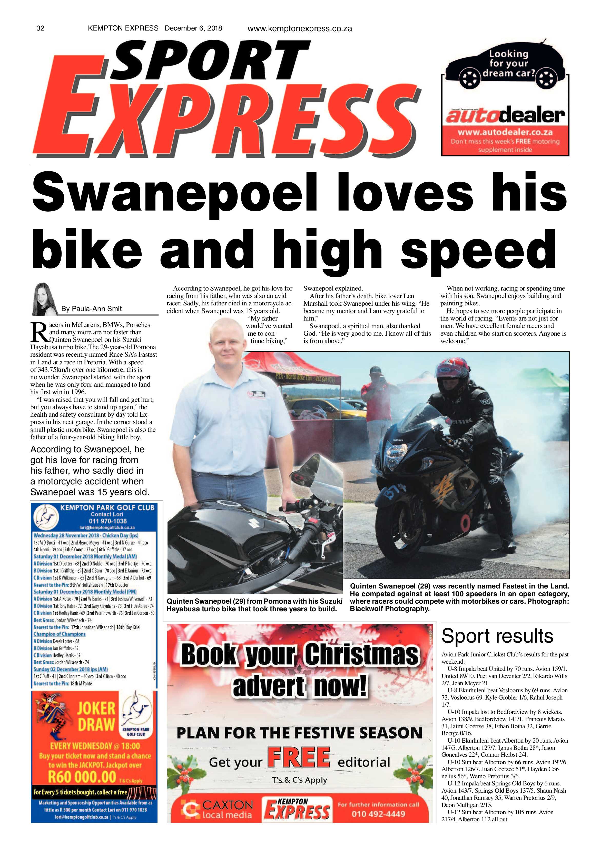 Kempton Express 06 December 2018 page 32