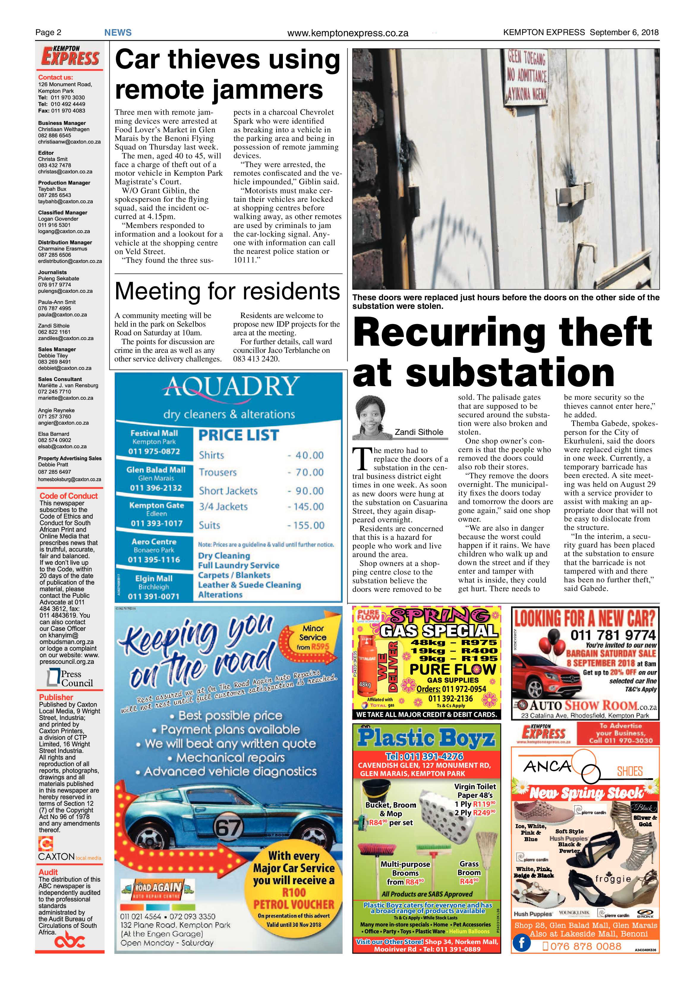 Kempton Express 06 September 2018 page 2