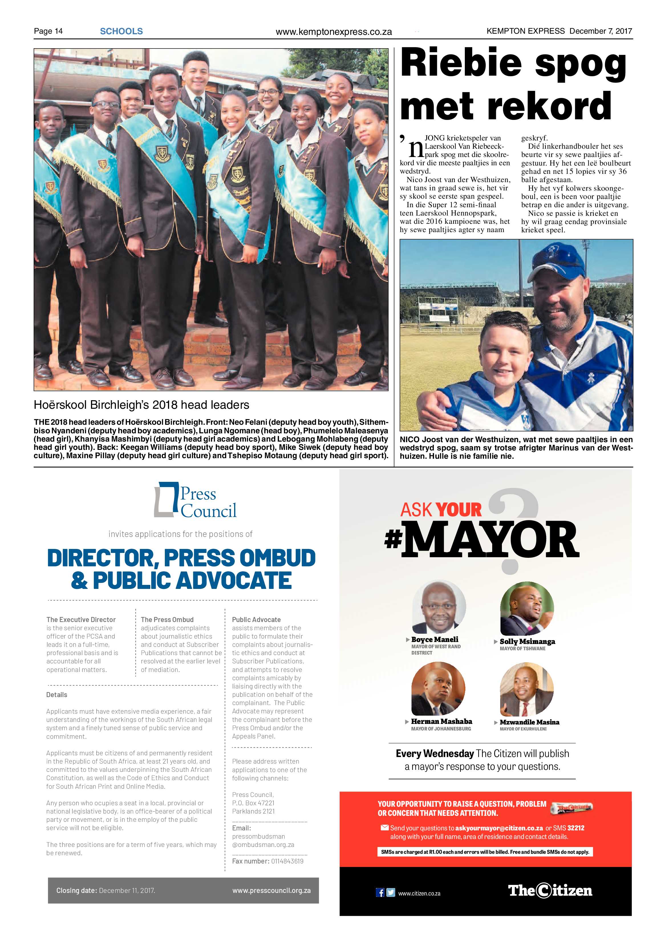 Kempton Express 07 December 2017 page 14