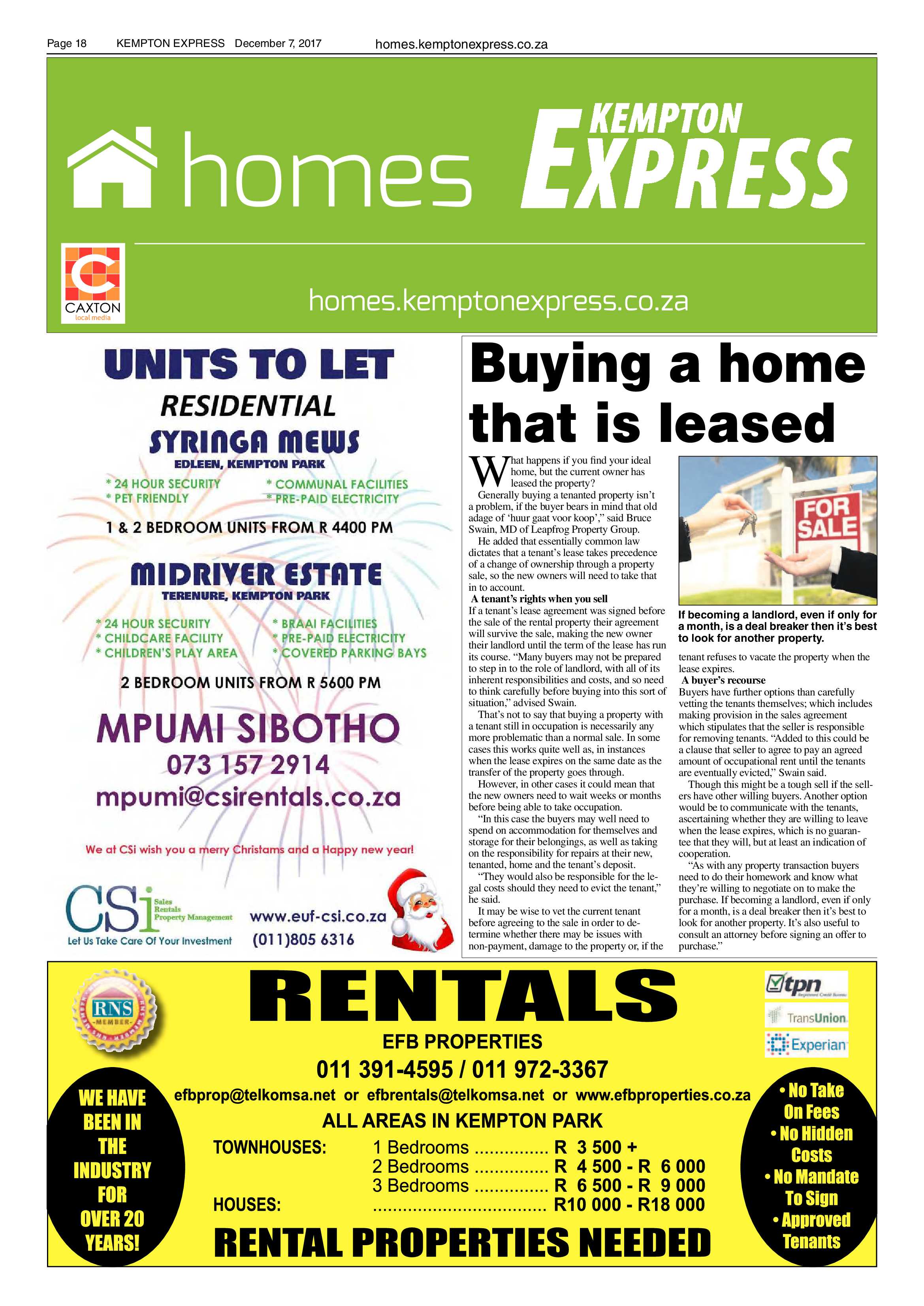 Kempton Express 07 December 2017 page 18