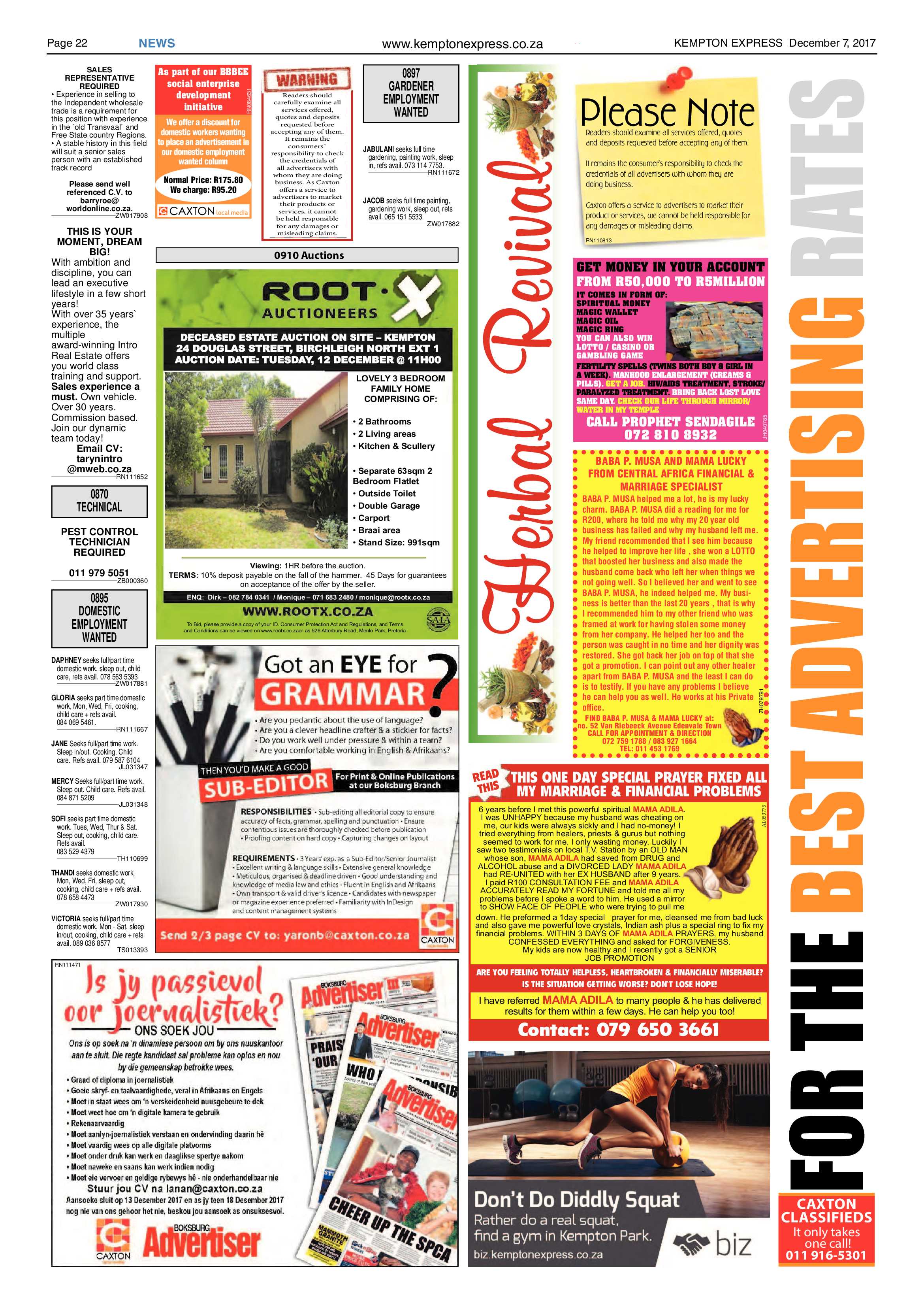 Kempton Express 07 December 2017 page 22