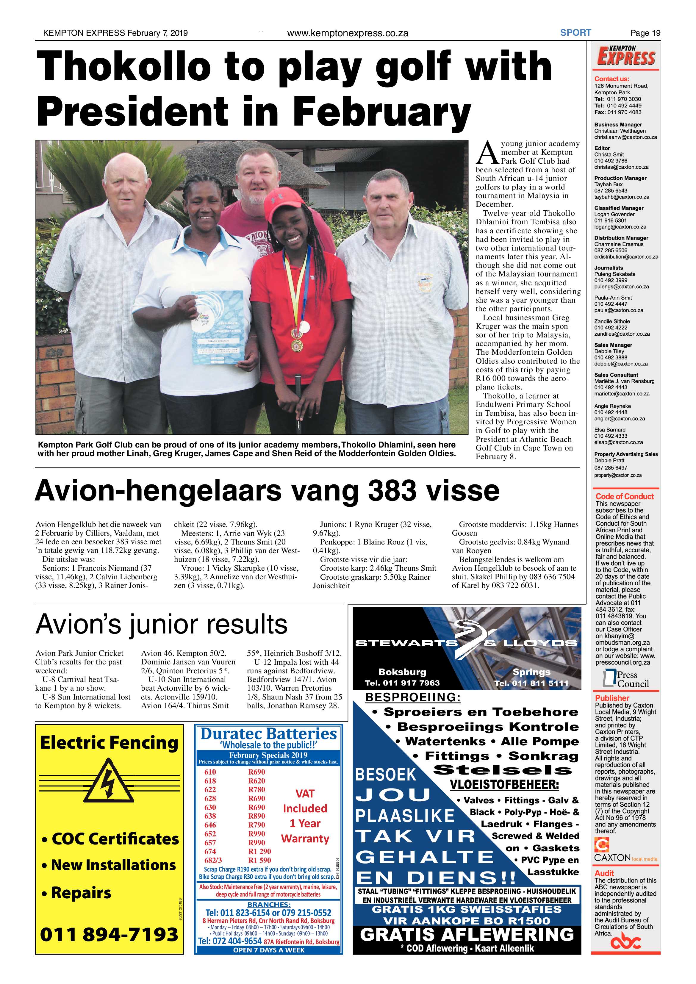 Kempton Express 07 February 2019 page 19