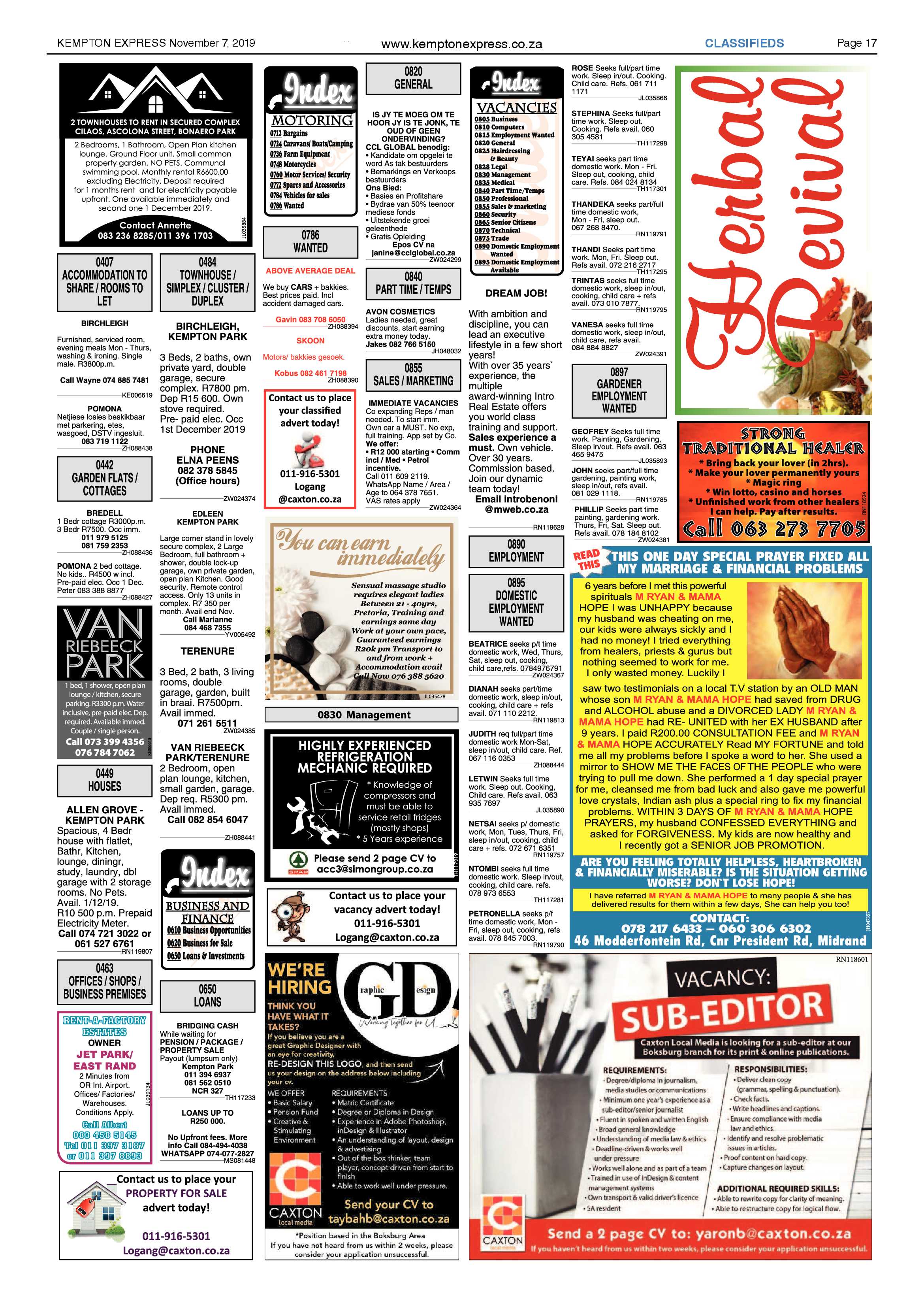 Kempton Express 07 November 2019 page 17