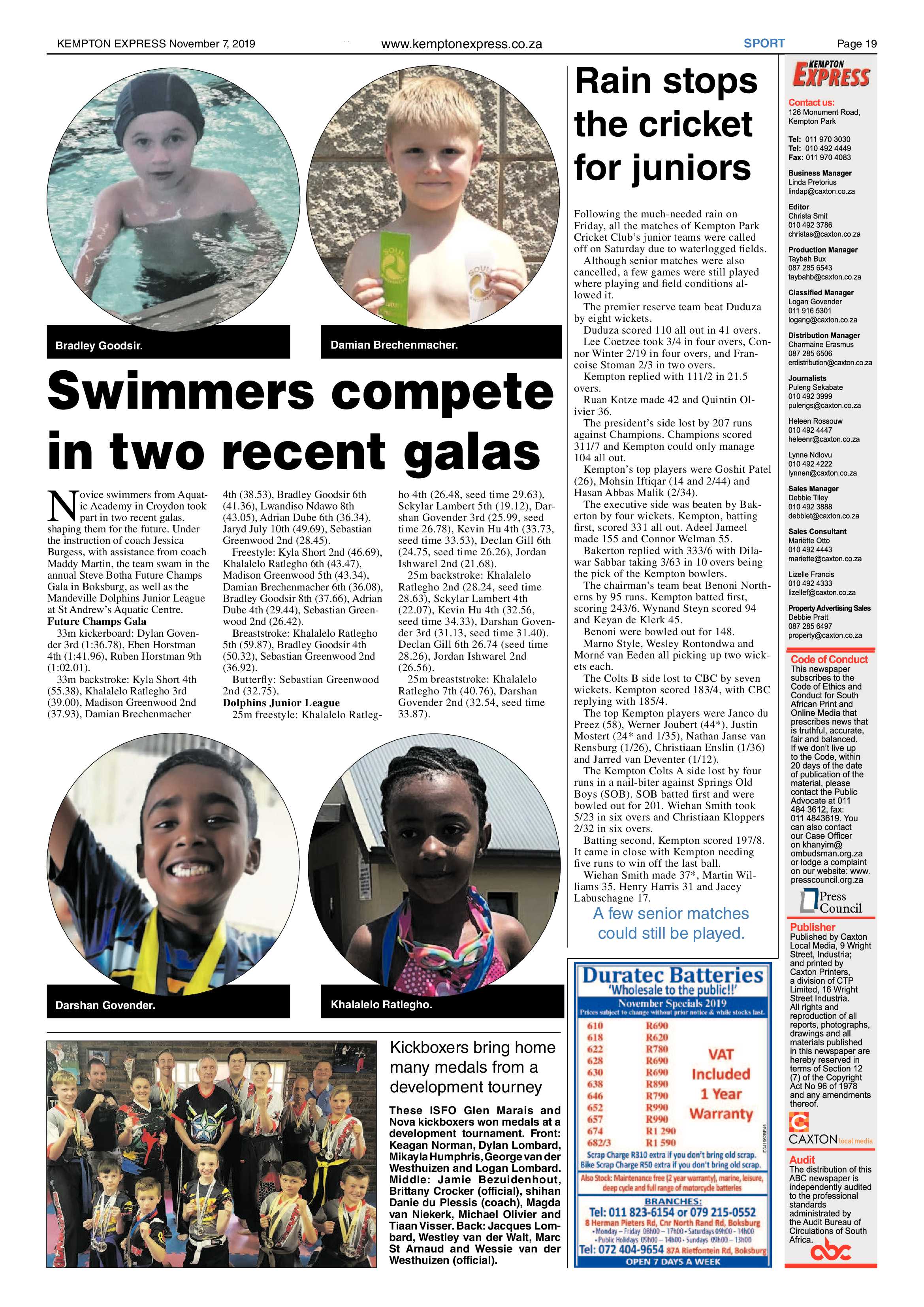 Kempton Express 07 November 2019 page 19