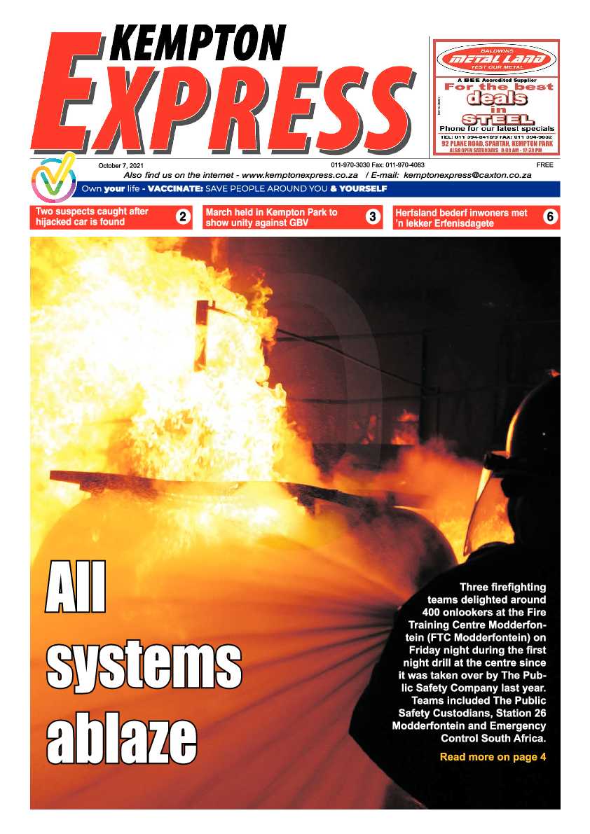 Kempton Express 07 October 2021 page 1