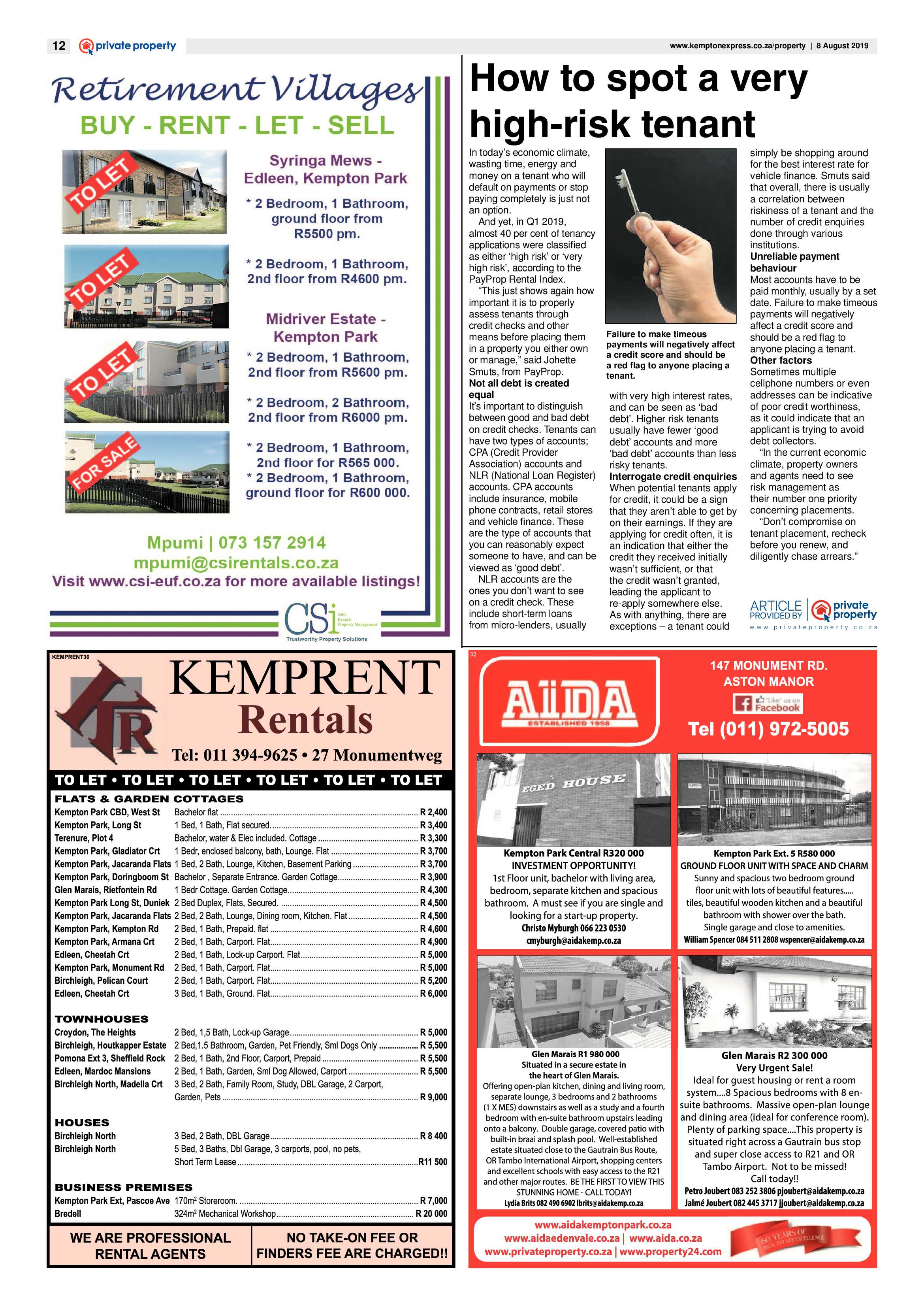 Kempton Express 08 August 2019 page 12