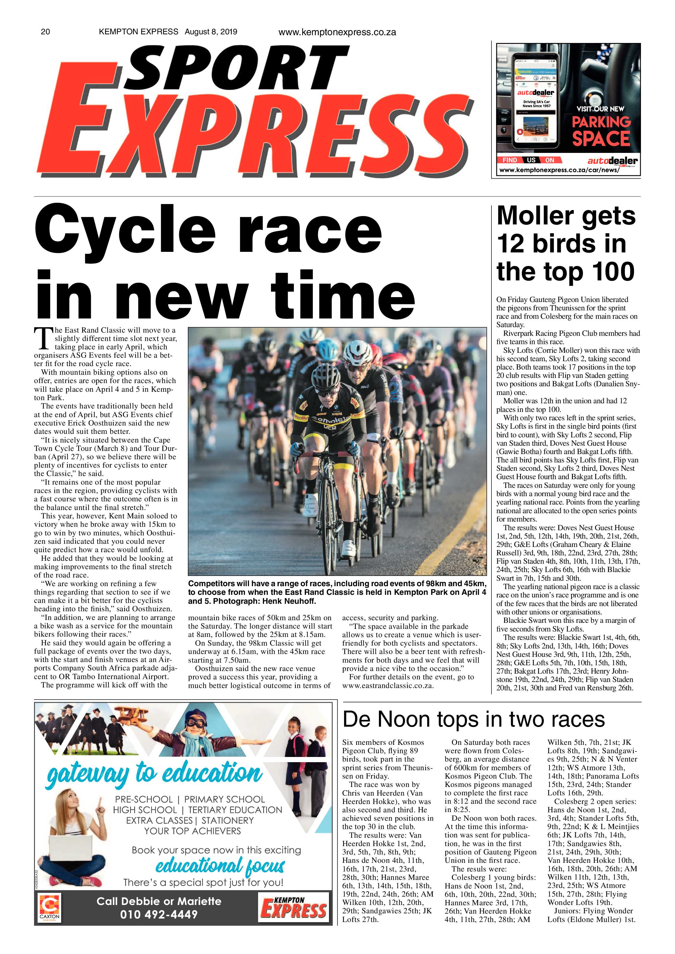 Kempton Express 08 August 2019 page 20