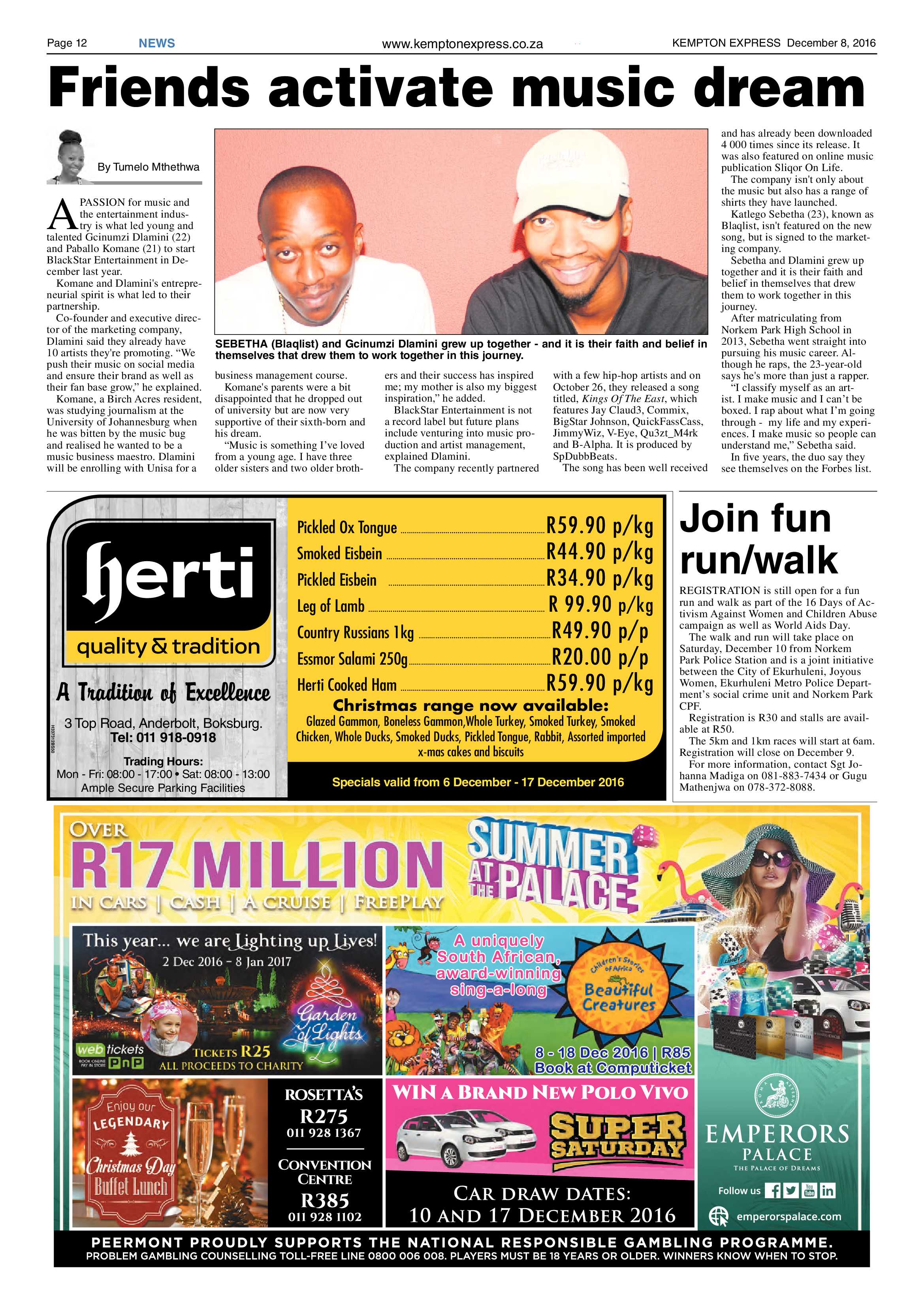 Kempton Express 08 December 2016 page 12