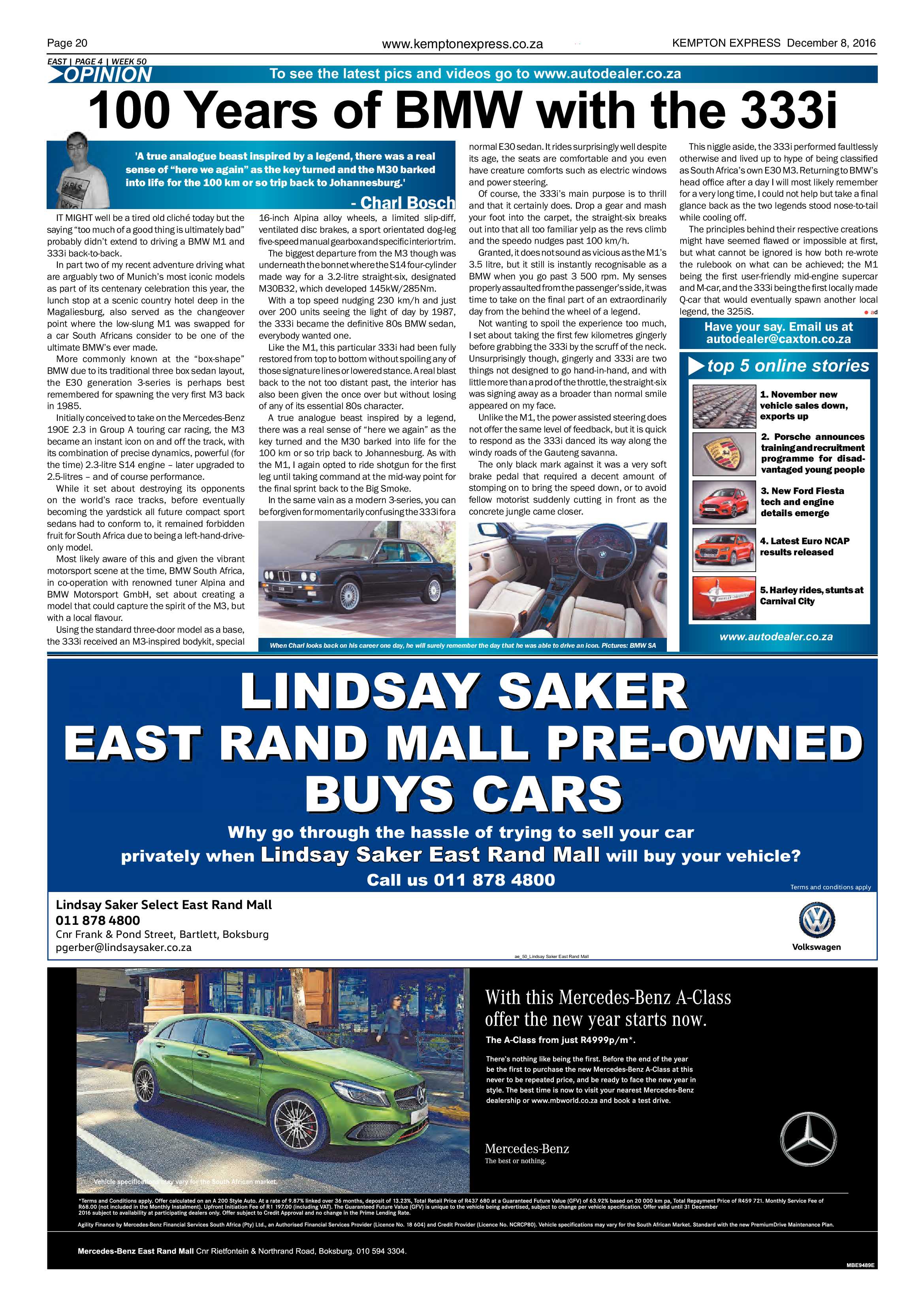 Kempton Express 08 December 2016 page 20