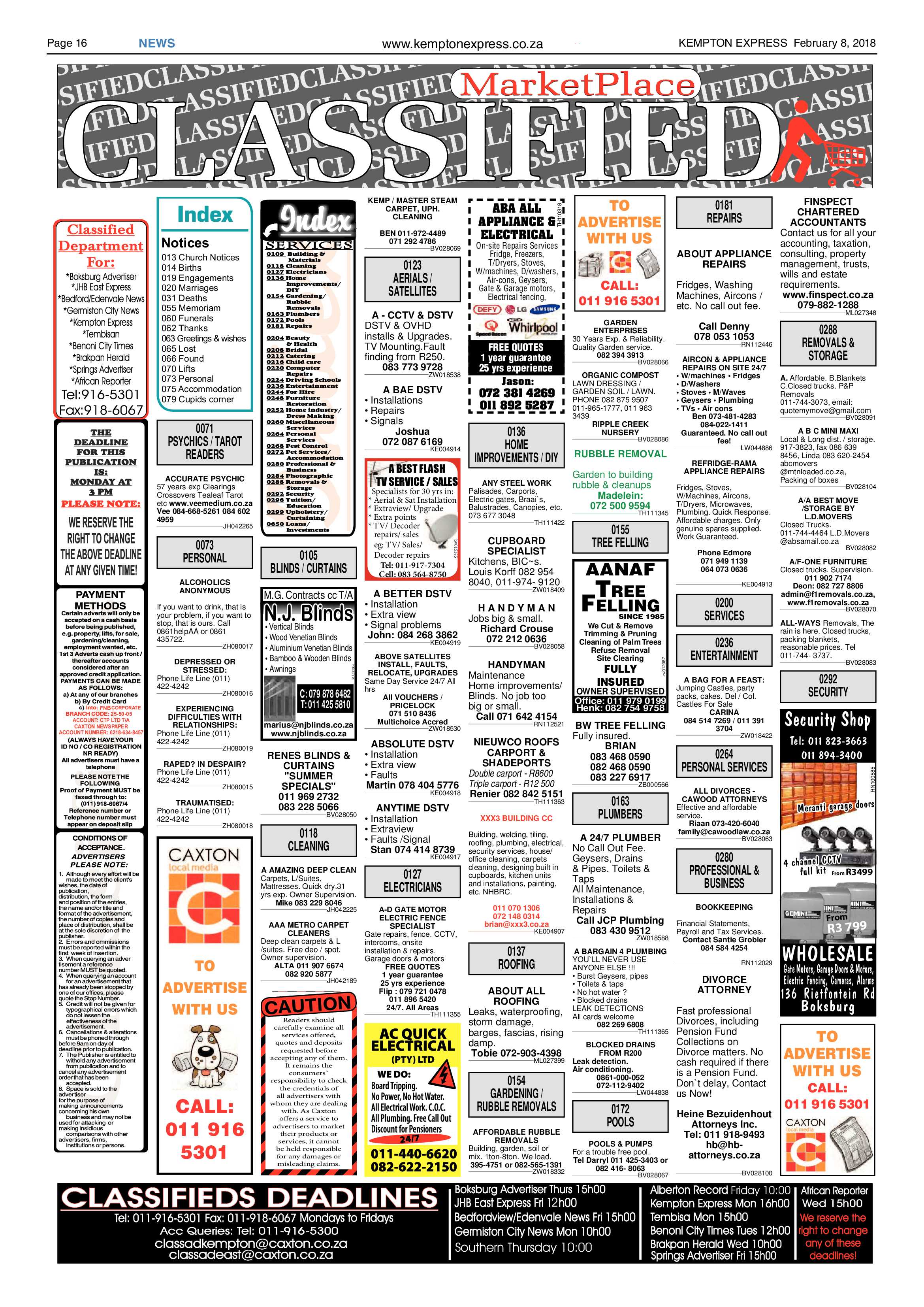 Kempton Express 08 February 2018 page 16