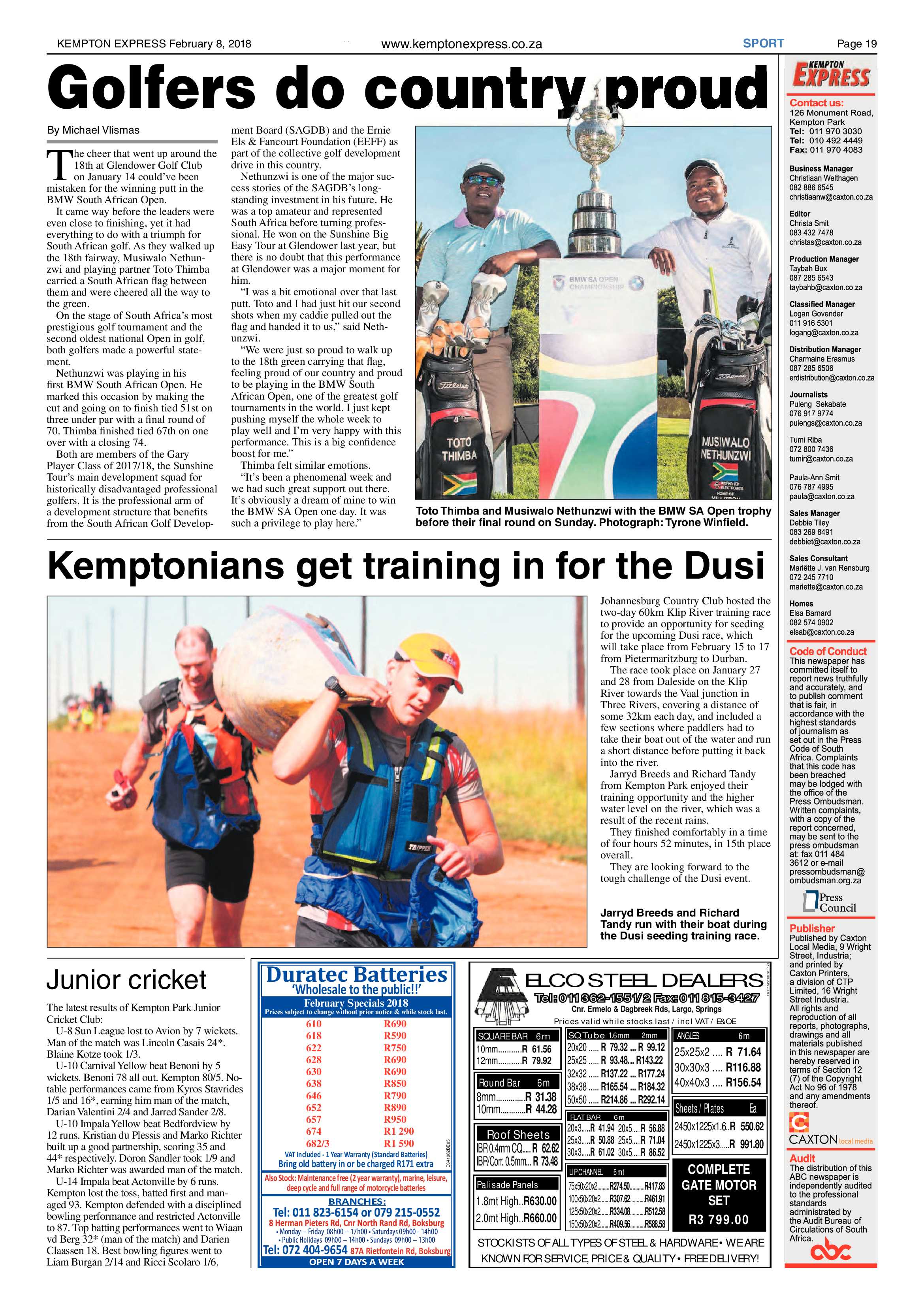 Kempton Express 08 February 2018 page 19