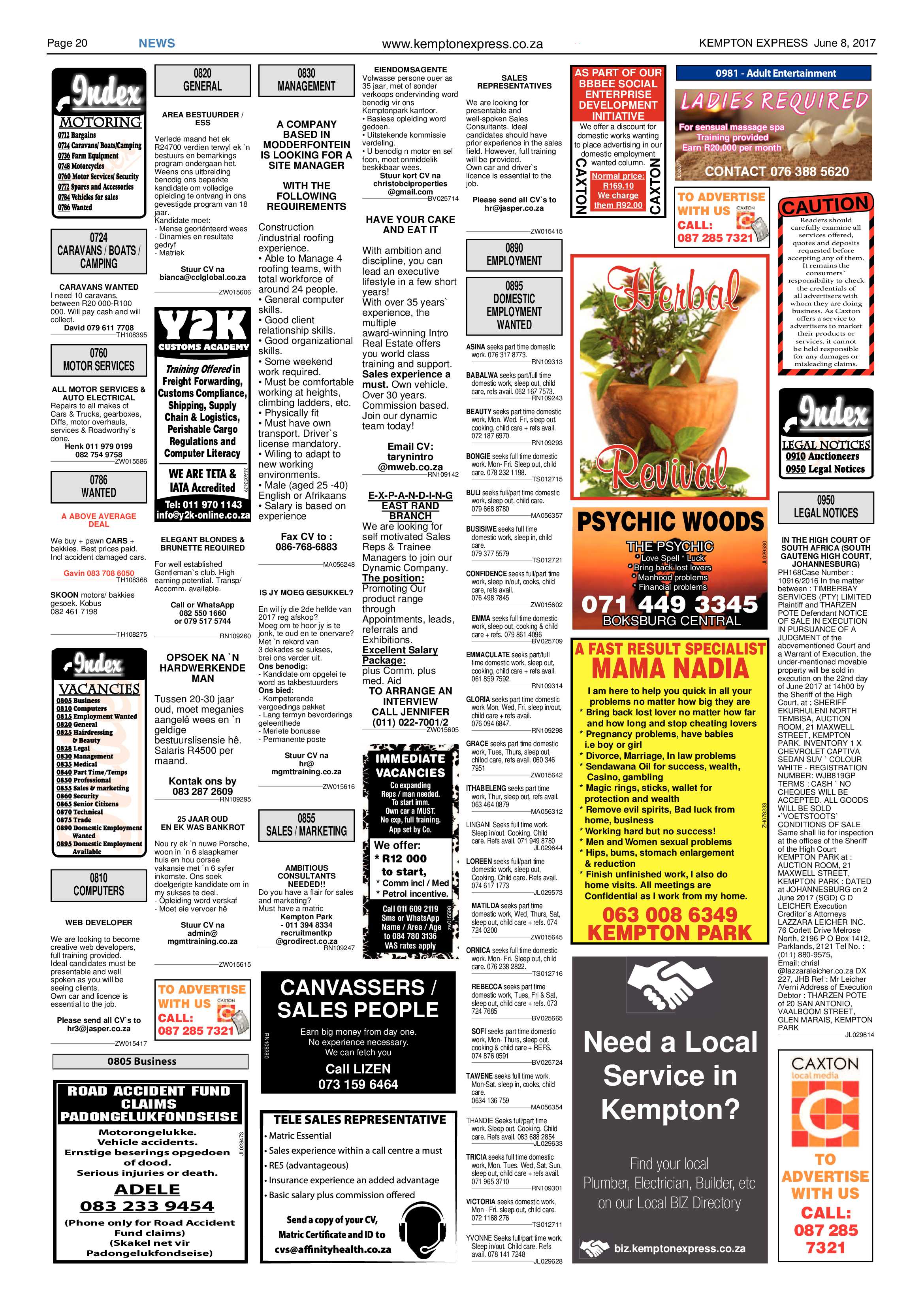 Kempton Express 08 June 2017 page 20